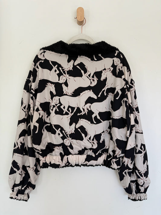 Reversible Upcycled Jacket - Cozy, Oversized & Handmade in San Diego