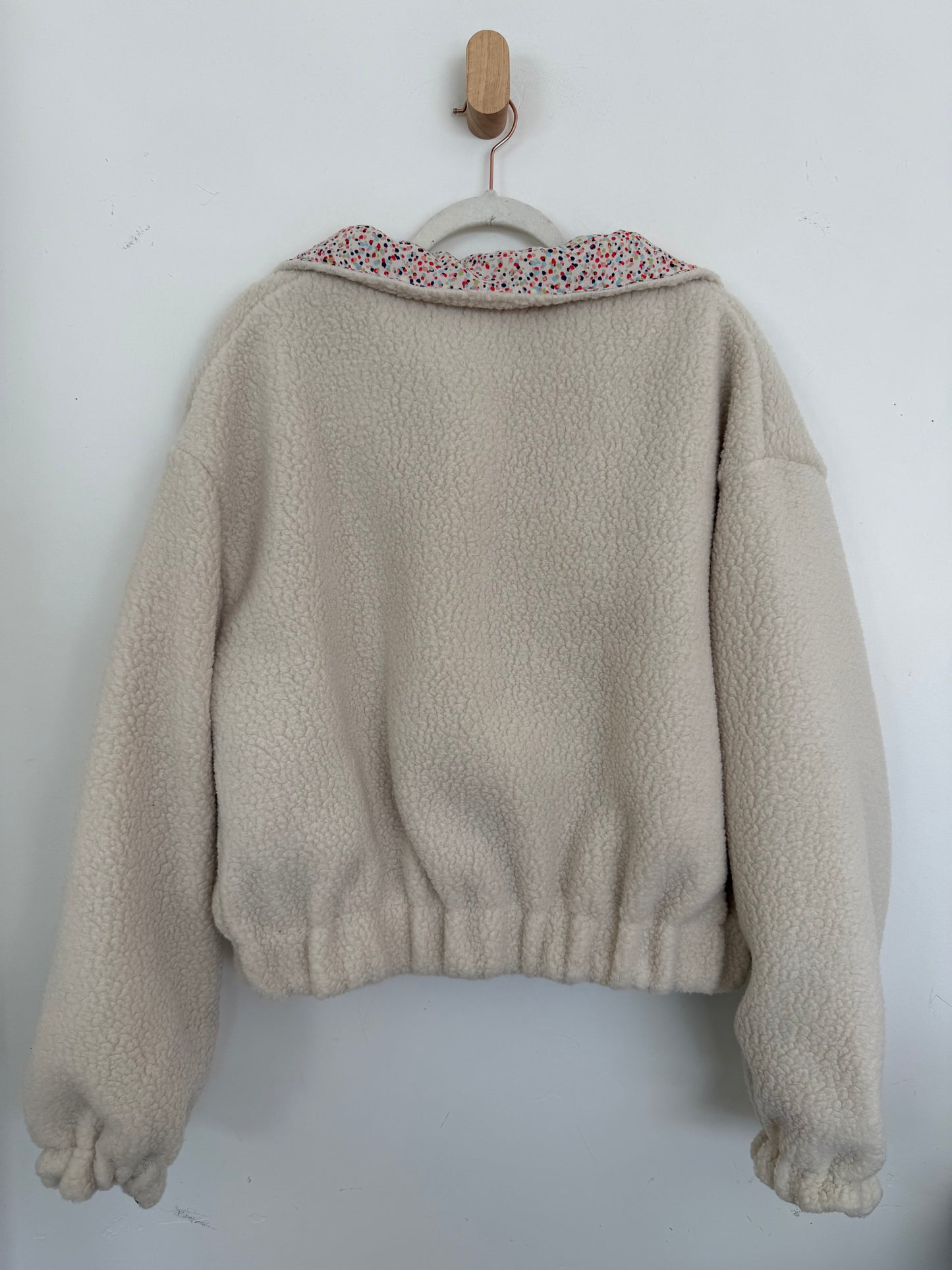 Reversible Upcycled Jacket - Cozy, Oversized & Handmade in San Diego