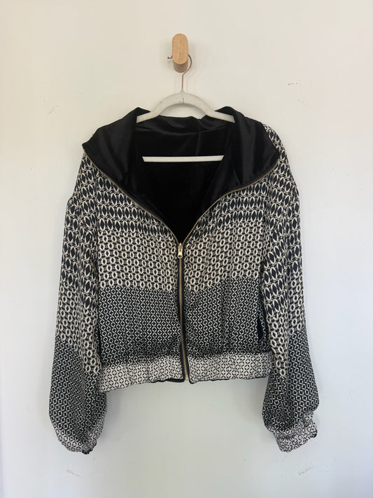 Reversible Upcycled Jacket - Cozy, Oversized & Handmade in San Diego
