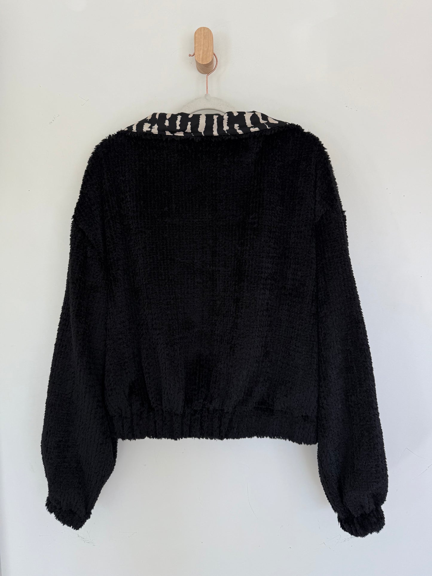 Reversible Upcycled Jacket - Cozy, Oversized & Handmade in San Diego