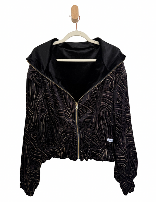 Reversible Upcycled Jacket - Cozy, Oversized & Handmade in San Diego