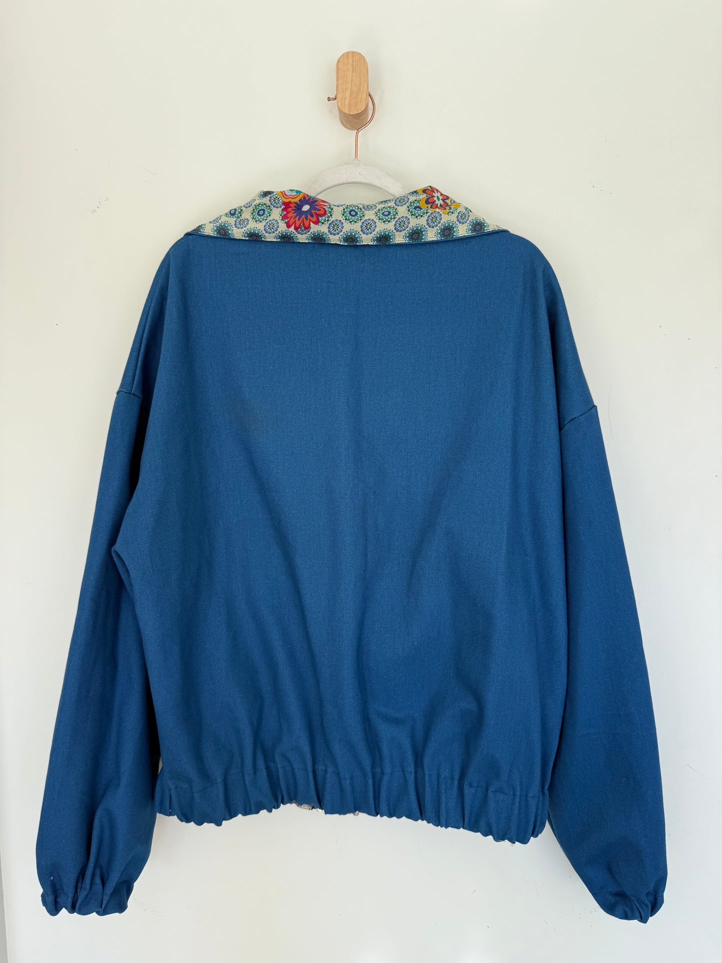 Reversible Upcycled Jacket - Cozy, Oversized & Handmade in San Diego