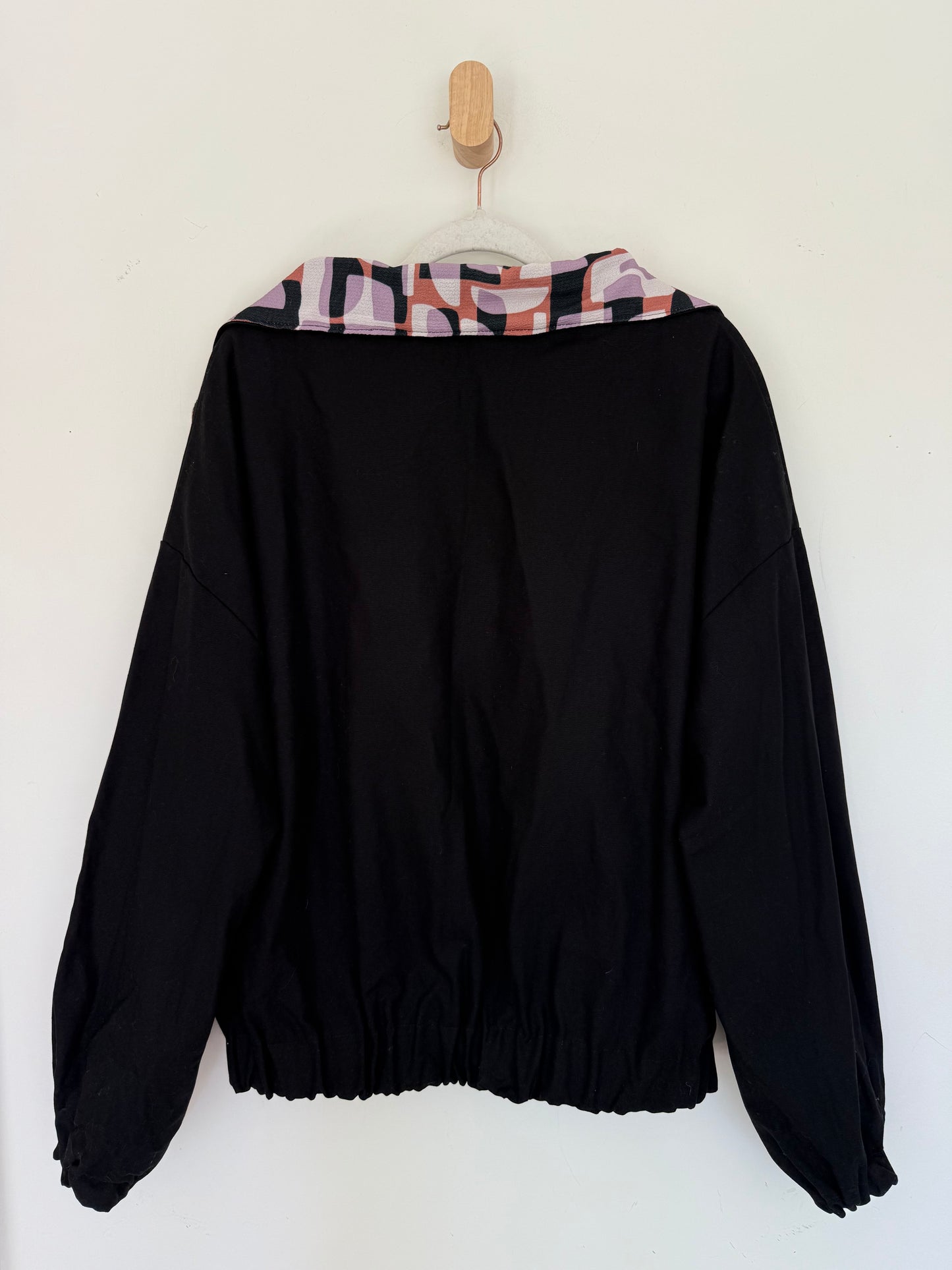 Reversible Upcycled Jacket - Cozy, Oversized & Handmade in San Diego