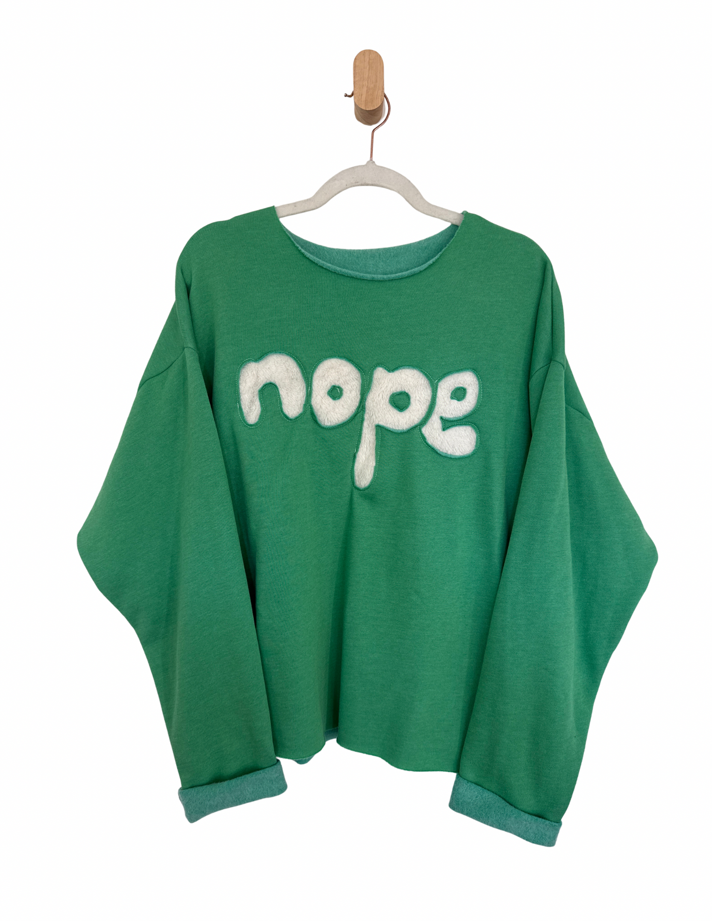“Nope” Pullover Sweatshirt