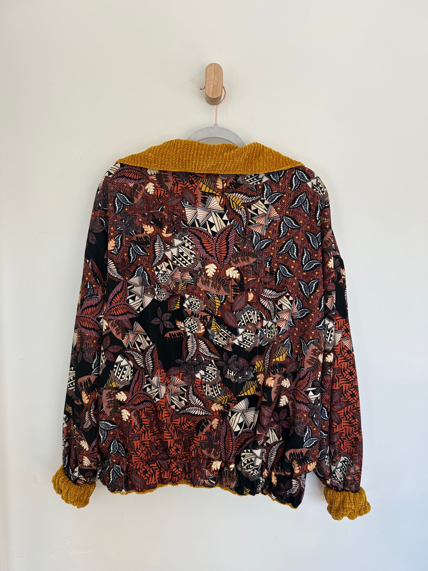 Reversible Upcycled Jacket - Cozy, Oversized & Handmade in San Diego