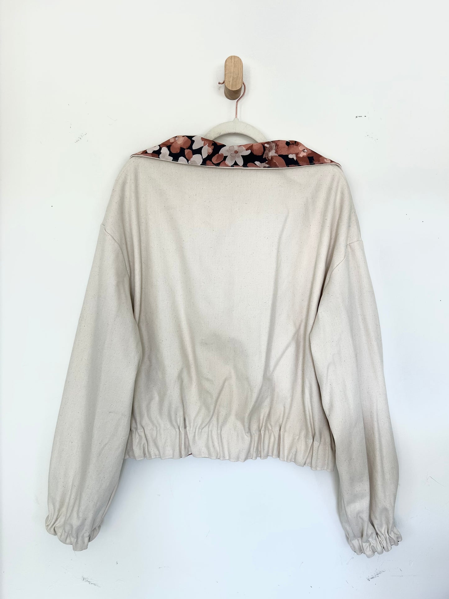 Reversible Upcycled Jacket - Cozy, Oversized & Handmade in San Diego