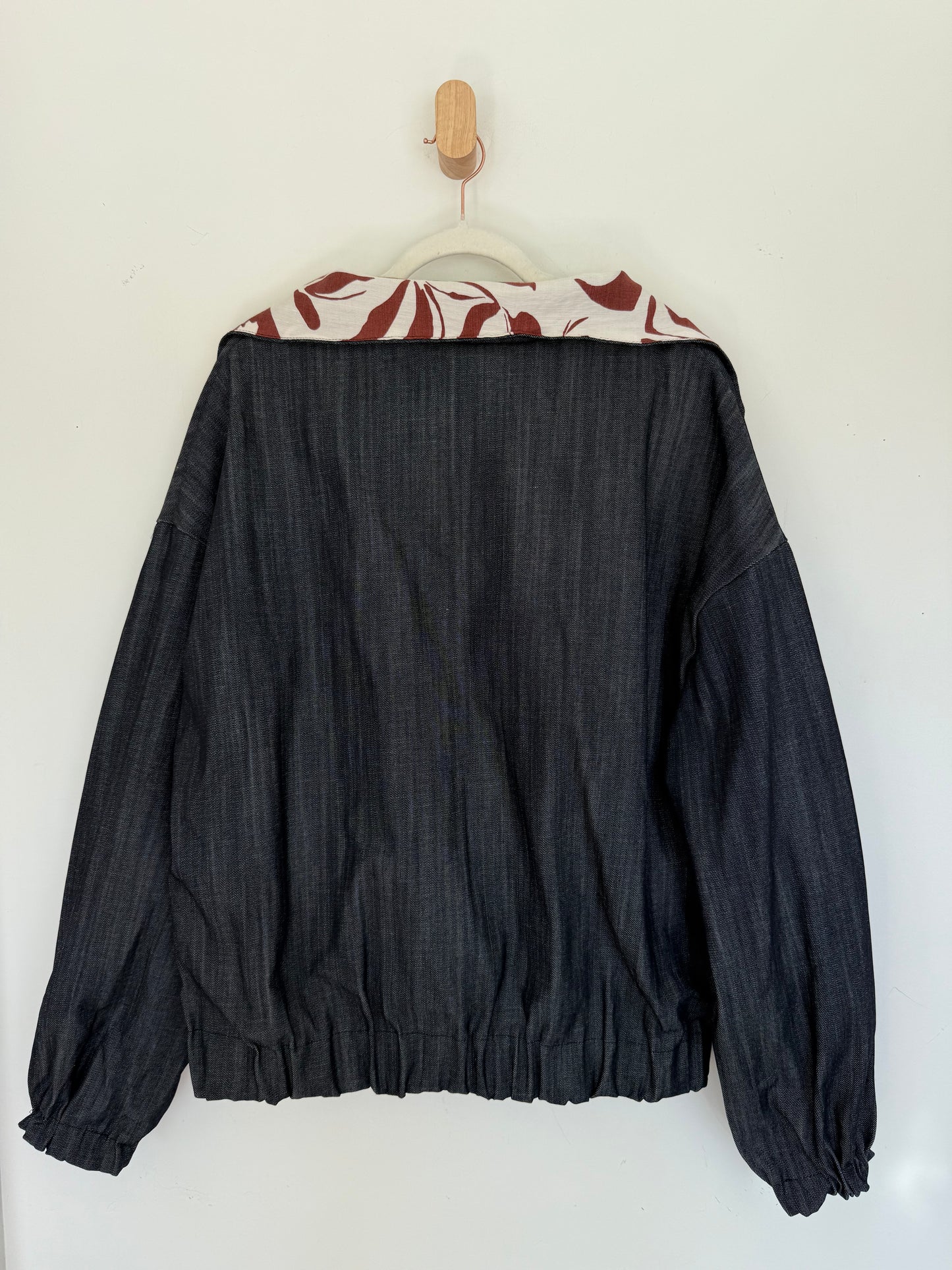 Reversible Upcycled Jacket - Cozy, Oversized & Handmade in San Diego