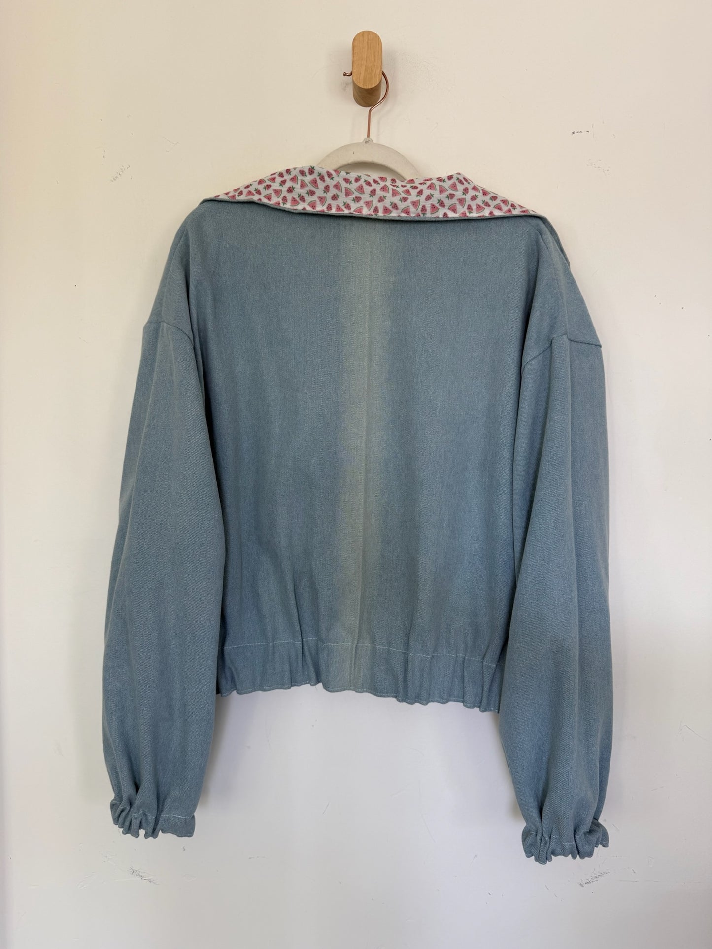 Reversible Upcycled Jacket - Cozy, Oversized & Handmade in San Diego