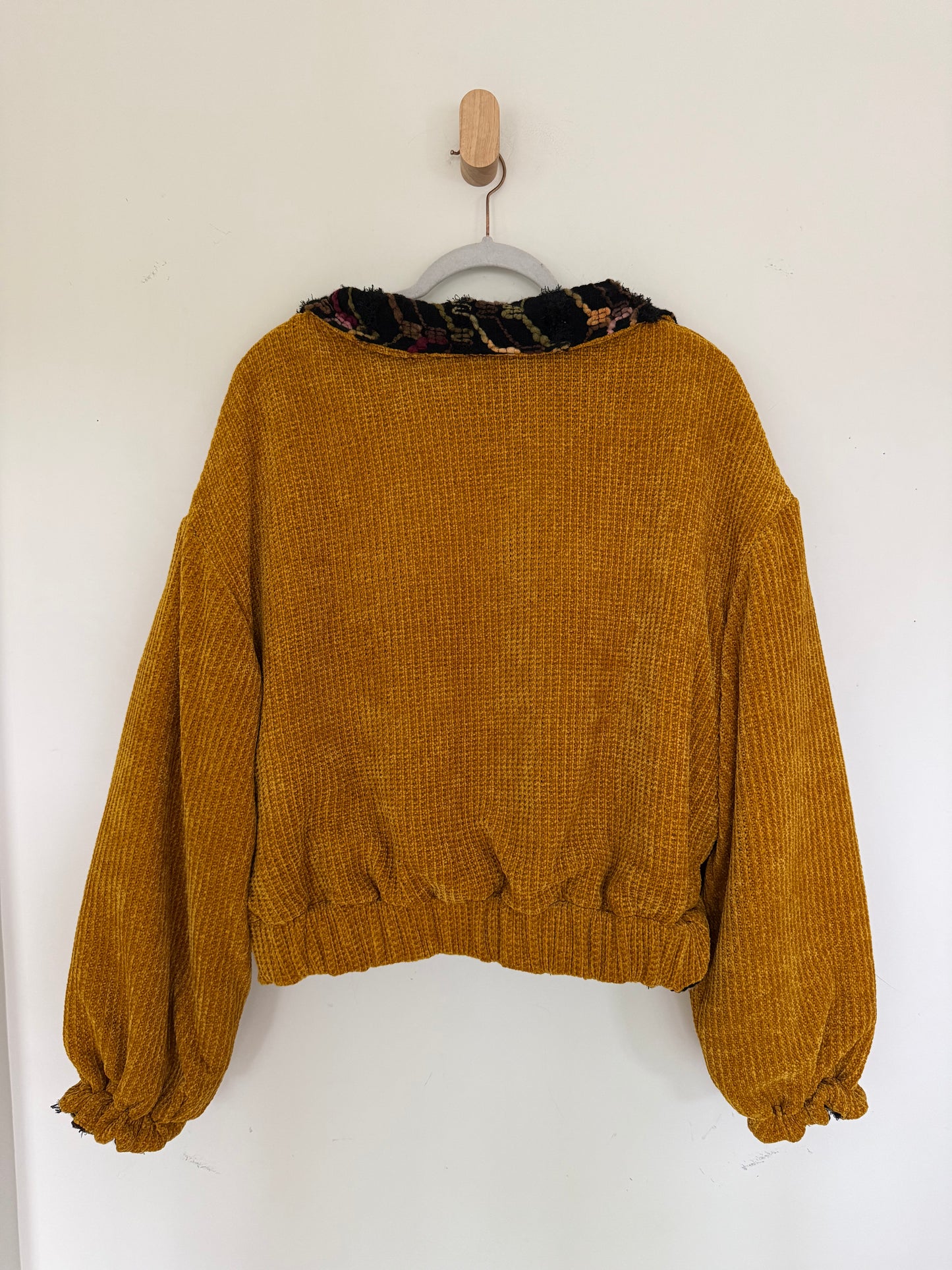 Reversible Upcycled Jacket - Cozy, Oversized & Handmade in San Diego