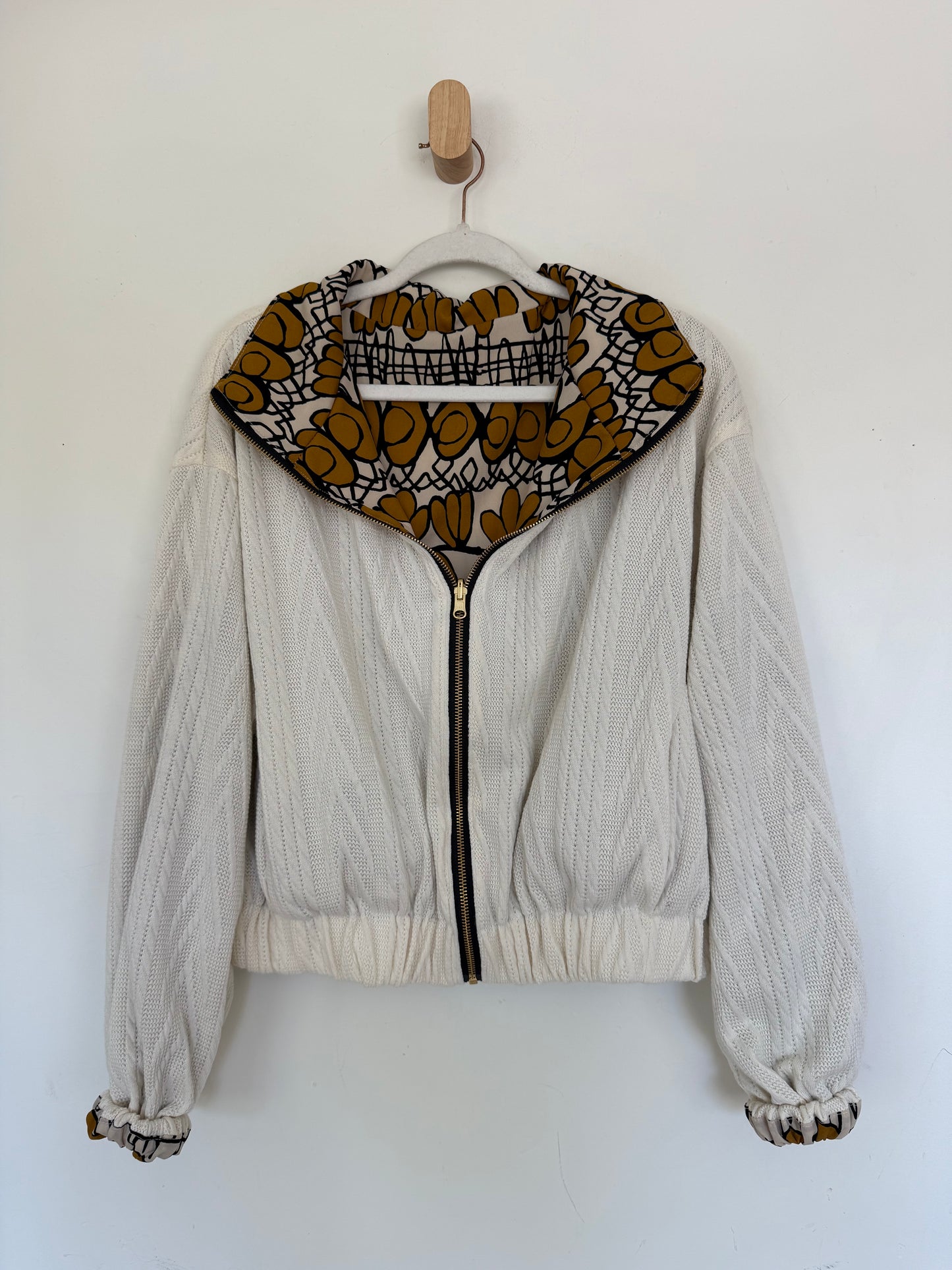 Reversible Upcycled Jacket - Cozy, Oversized & Handmade in San Diego