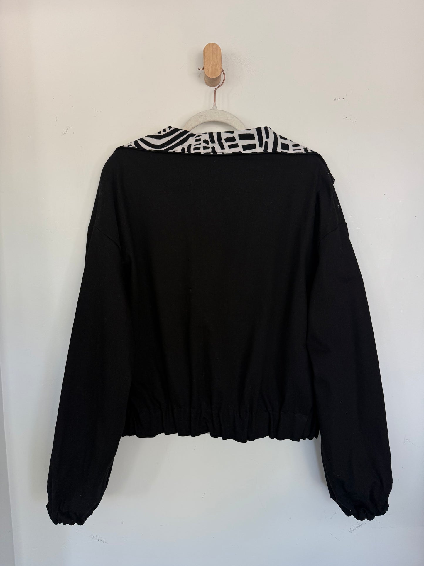 Reversible Upcycled Jacket - Cozy, Oversized & Handmade in San Diego