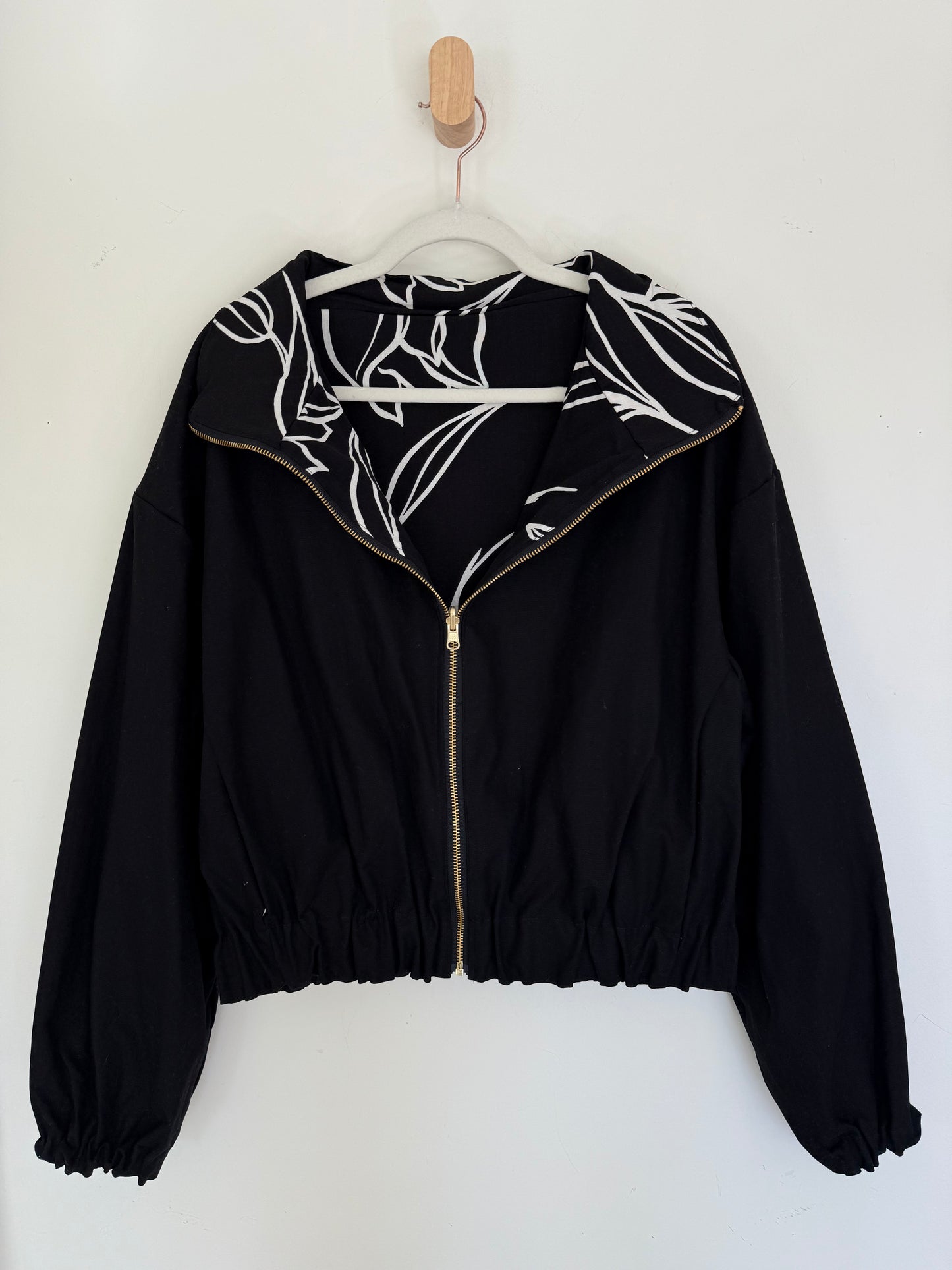 Reversible Upcycled Jacket - Cozy, Oversized & Handmade in San Diego