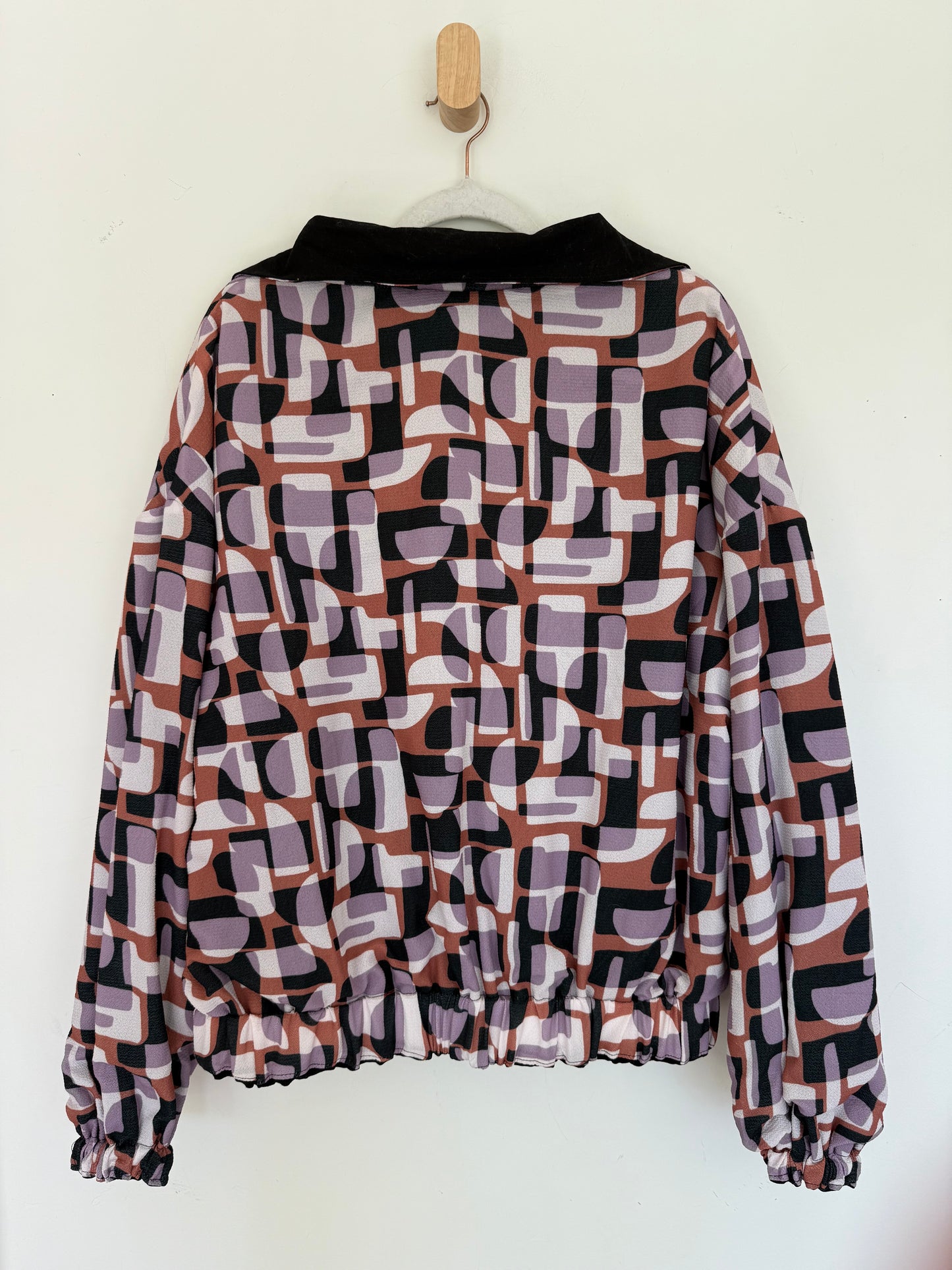 Reversible Upcycled Jacket - Cozy, Oversized & Handmade in San Diego