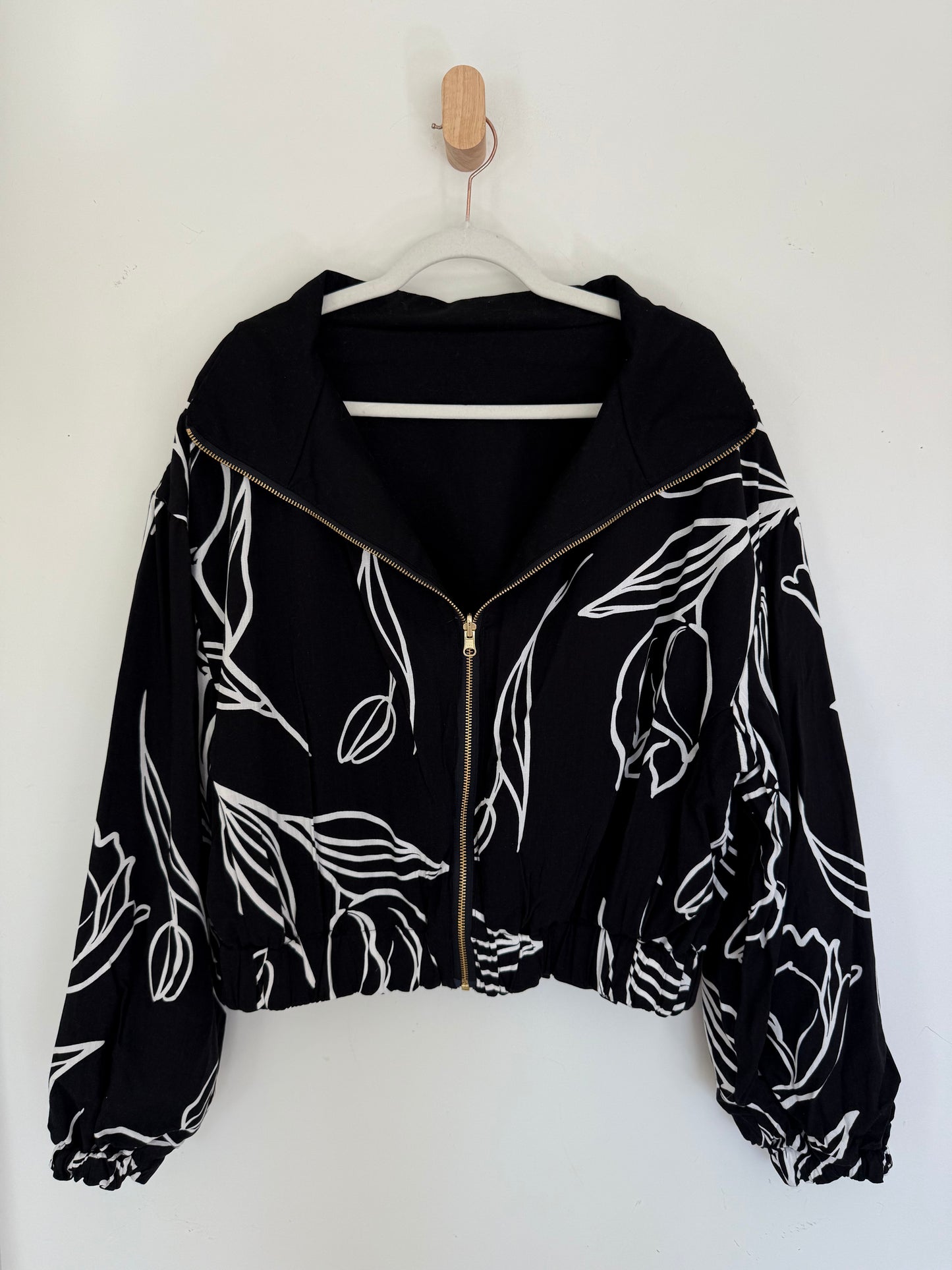 Reversible Upcycled Jacket - Cozy, Oversized & Handmade in San Diego