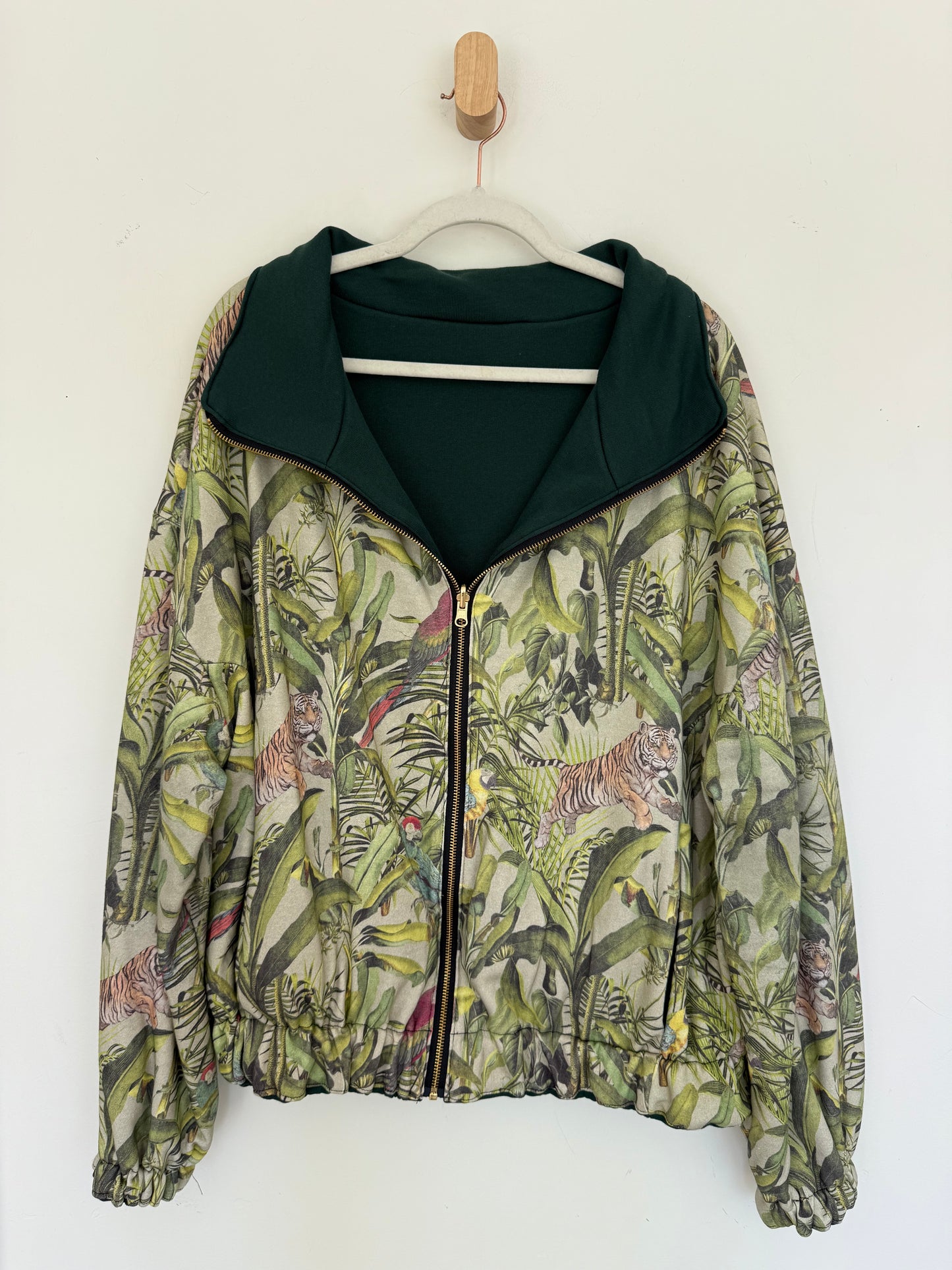 Reversible Upcycled Jacket - Cozy, Oversized & Handmade in San Diego