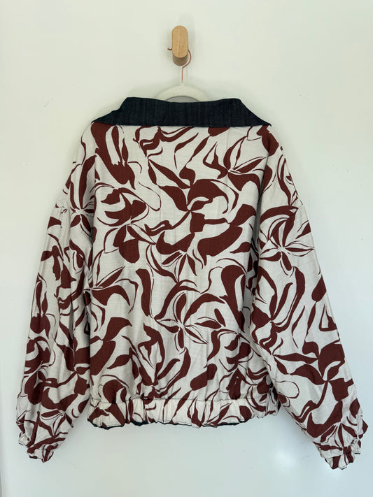 Reversible Upcycled Jacket - Cozy, Oversized & Handmade in San Diego