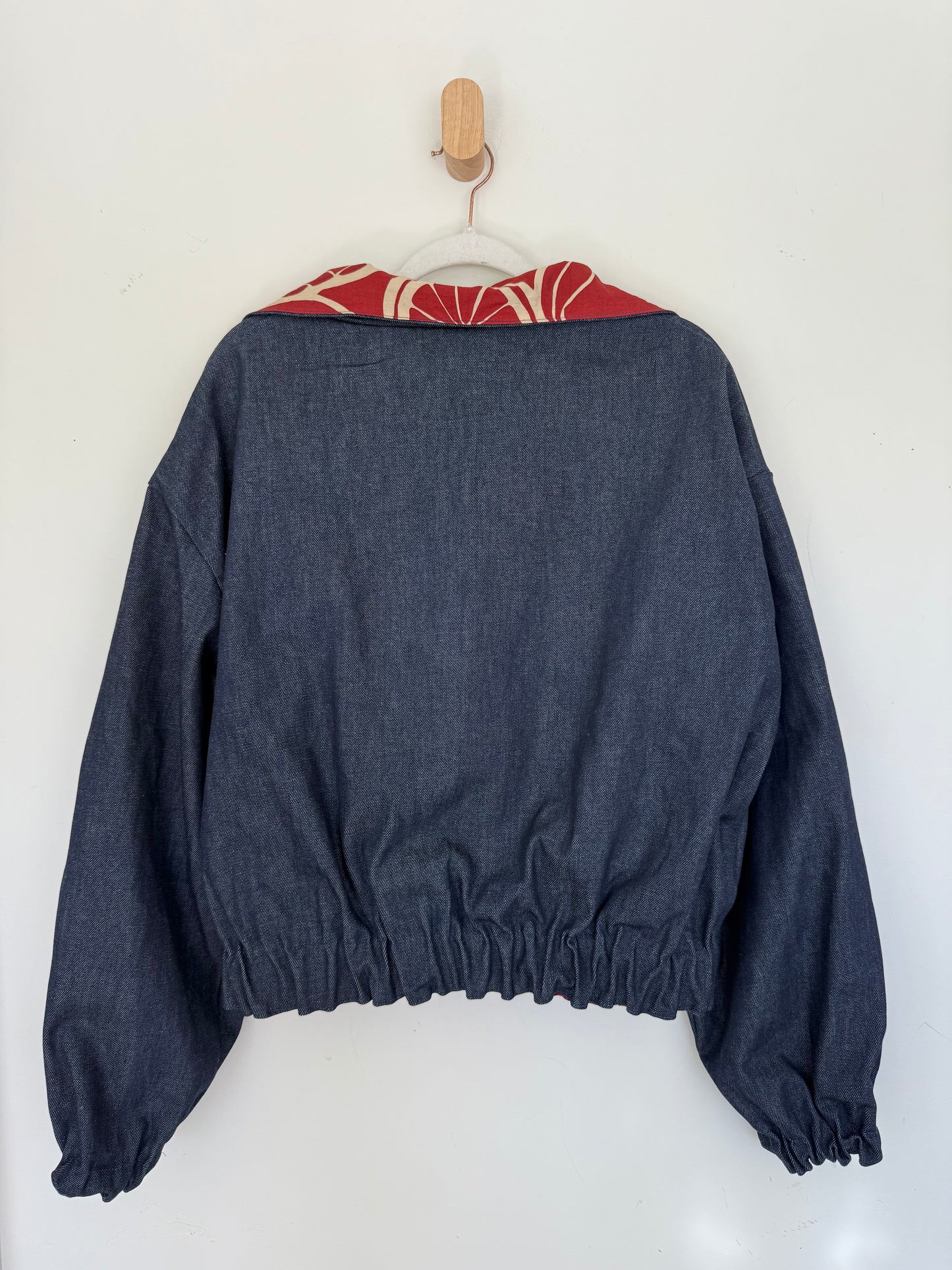 Reversible Upcycled Jacket - Cozy, Oversized & Handmade in San Diego