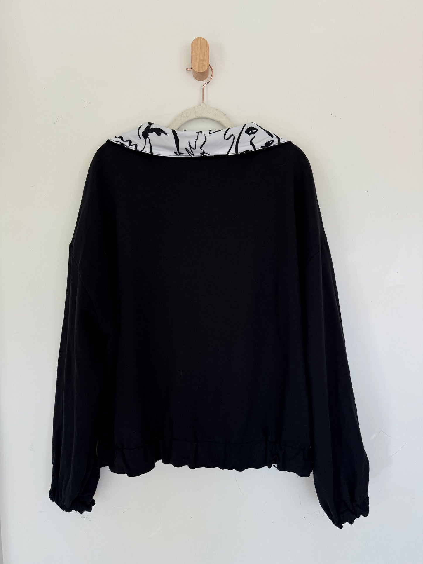 Reversible Upcycled Jacket - Cozy, Oversized & Handmade in San Diego