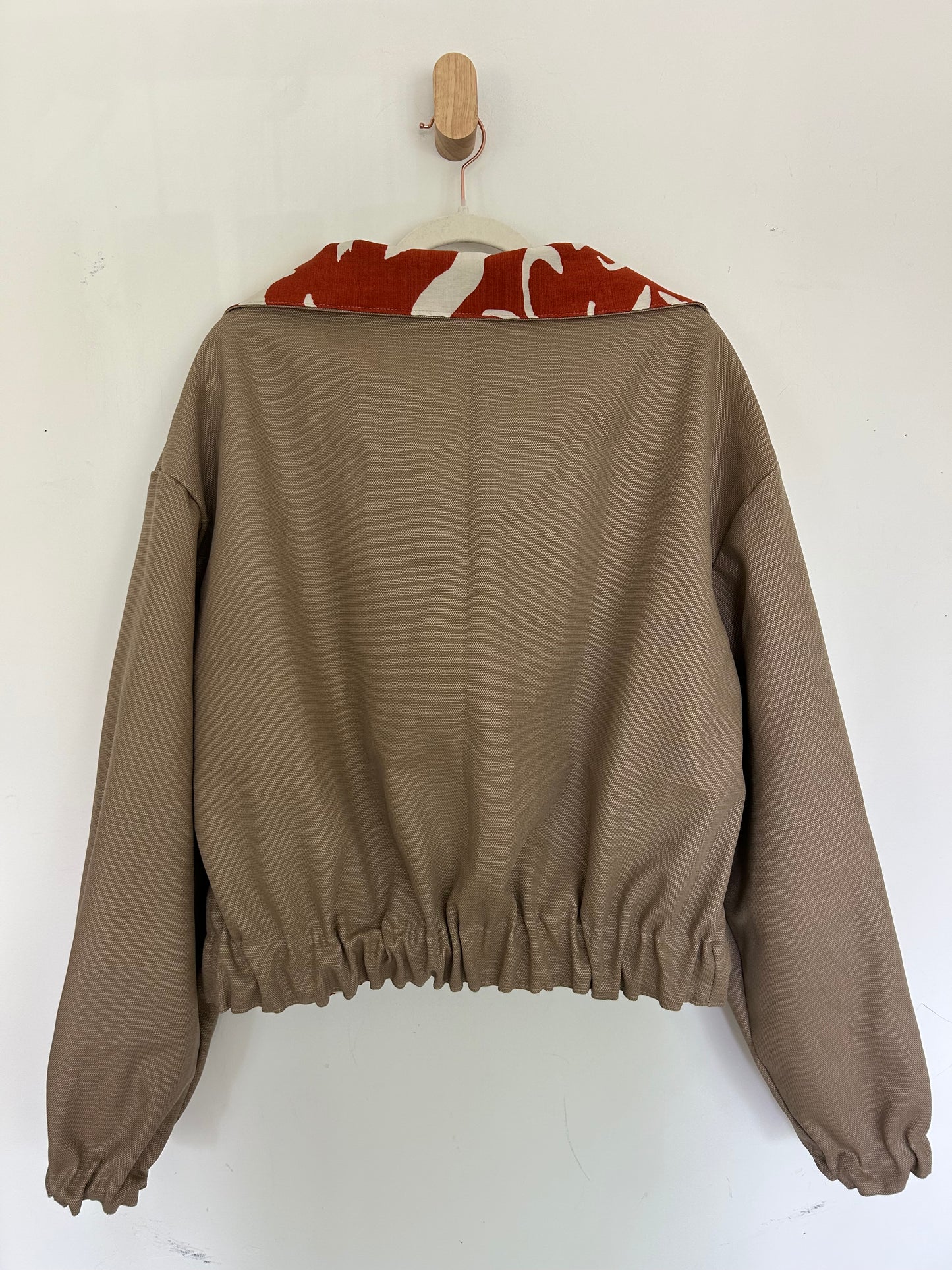 Reversible Upcycled Jacket - Cozy, Oversized & Handmade in San Diego