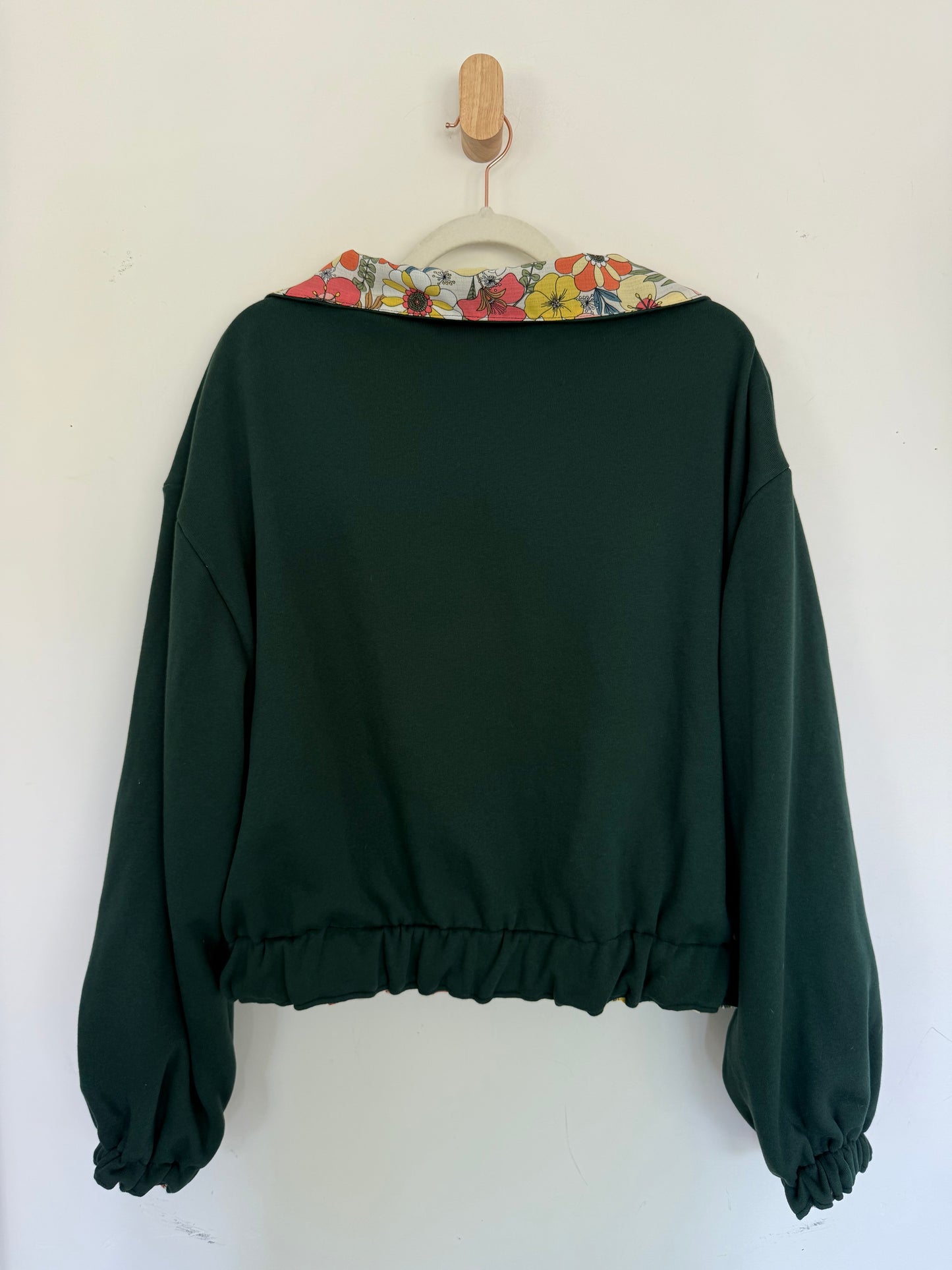 Reversible Upcycled Jacket - Cozy, Oversized & Handmade in San Diego