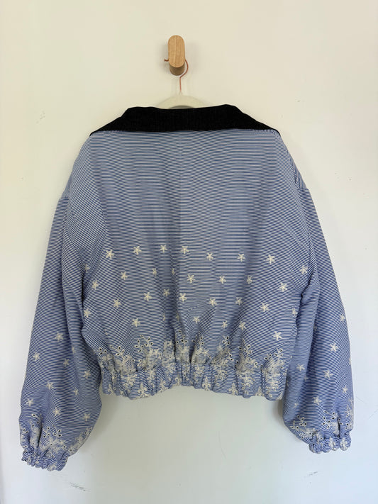 Reversible Upcycled Jacket - Cozy, Oversized & Handmade in San Diego