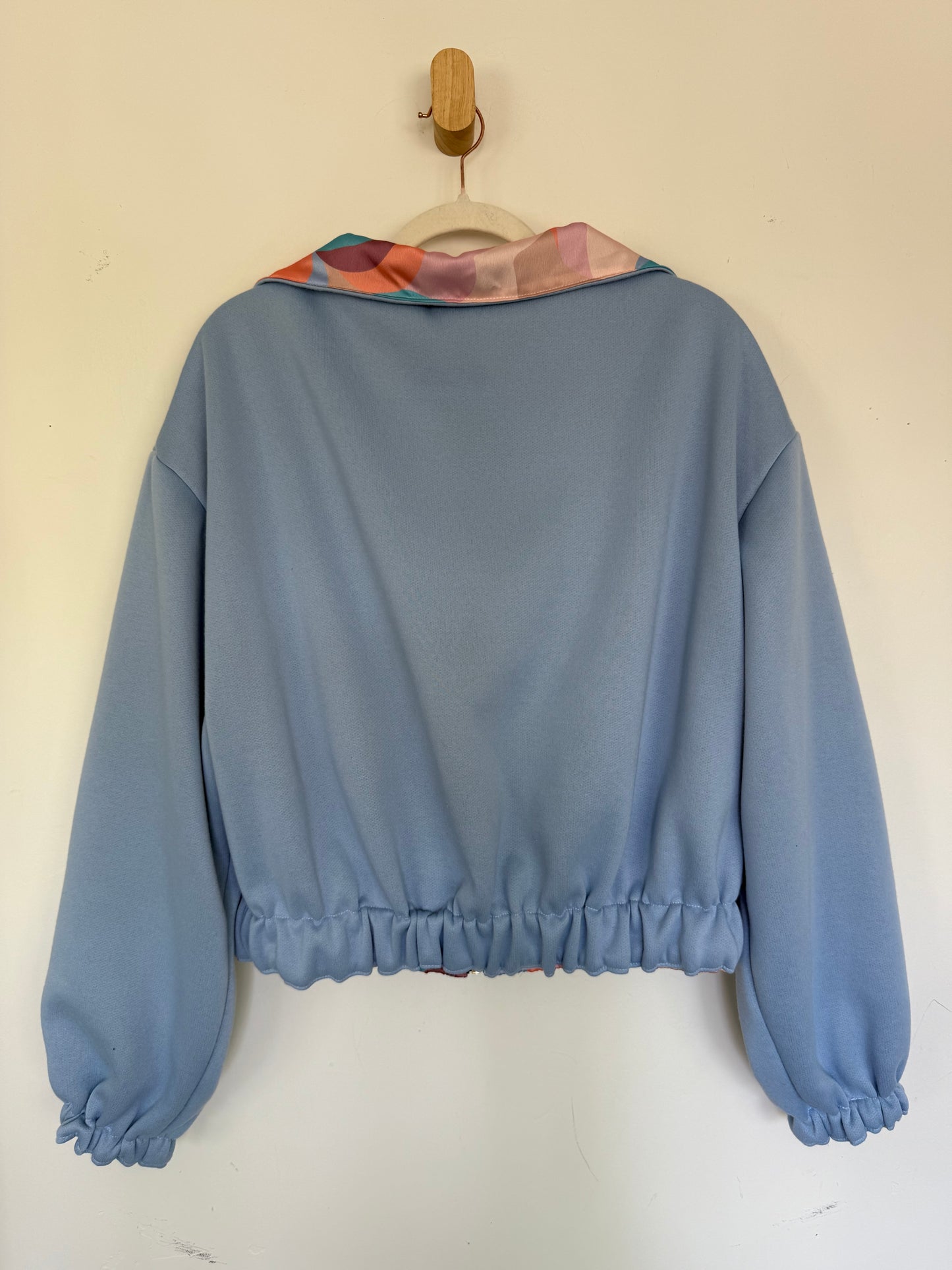 Reversible Upcycled Jacket - Cozy, Oversized & Handmade in San Diego