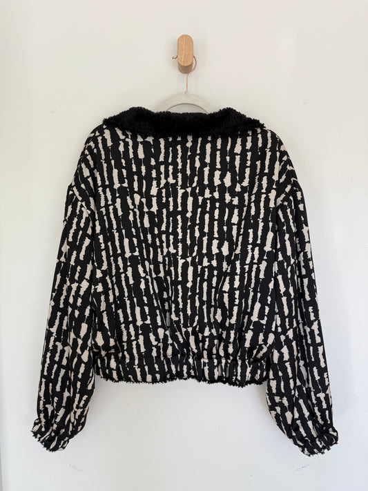 Reversible Upcycled Jacket - Cozy, Oversized & Handmade in San Diego