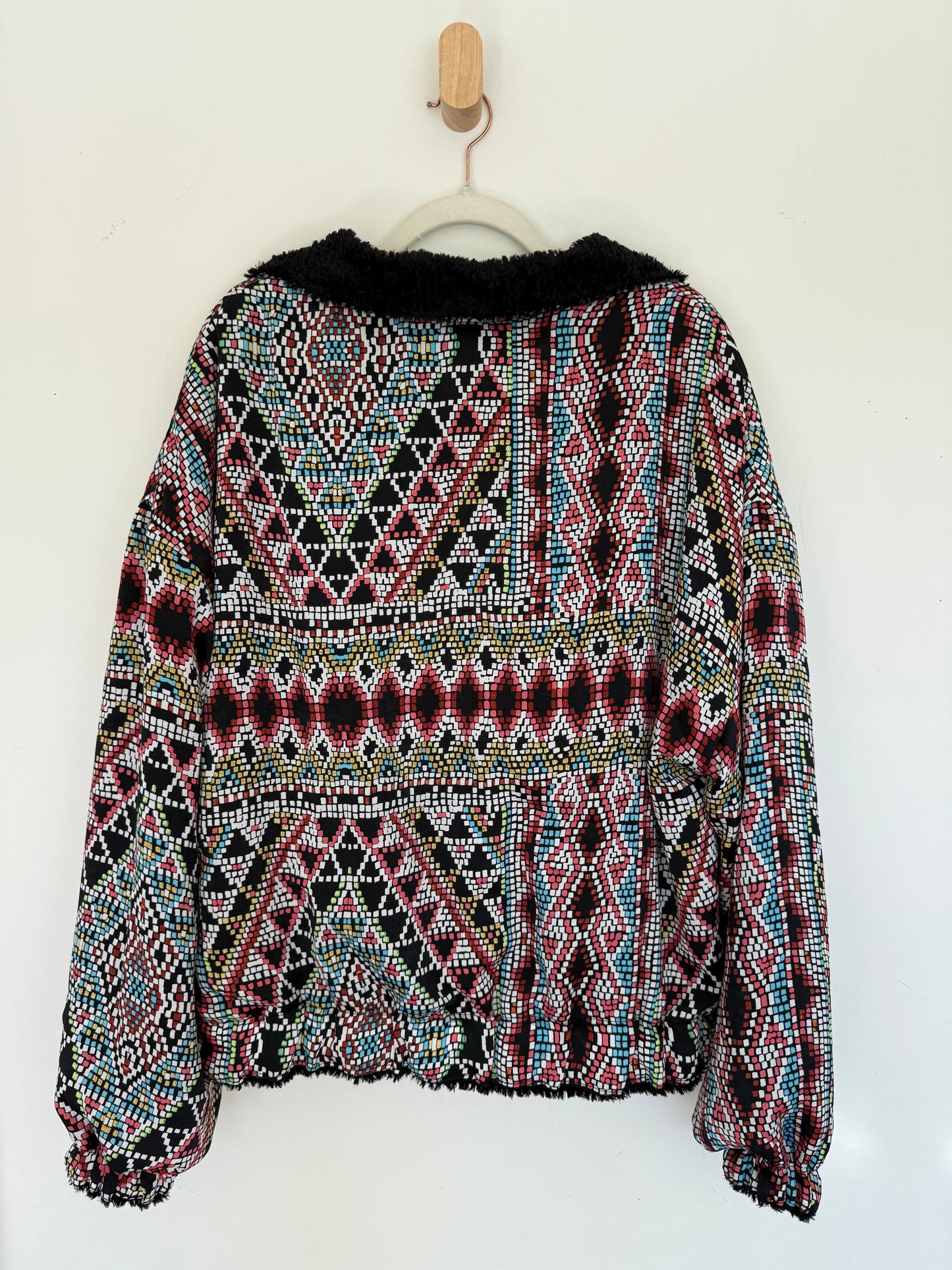 Reversible Upcycled Jacket - Cozy, Oversized & Handmade in San Diego