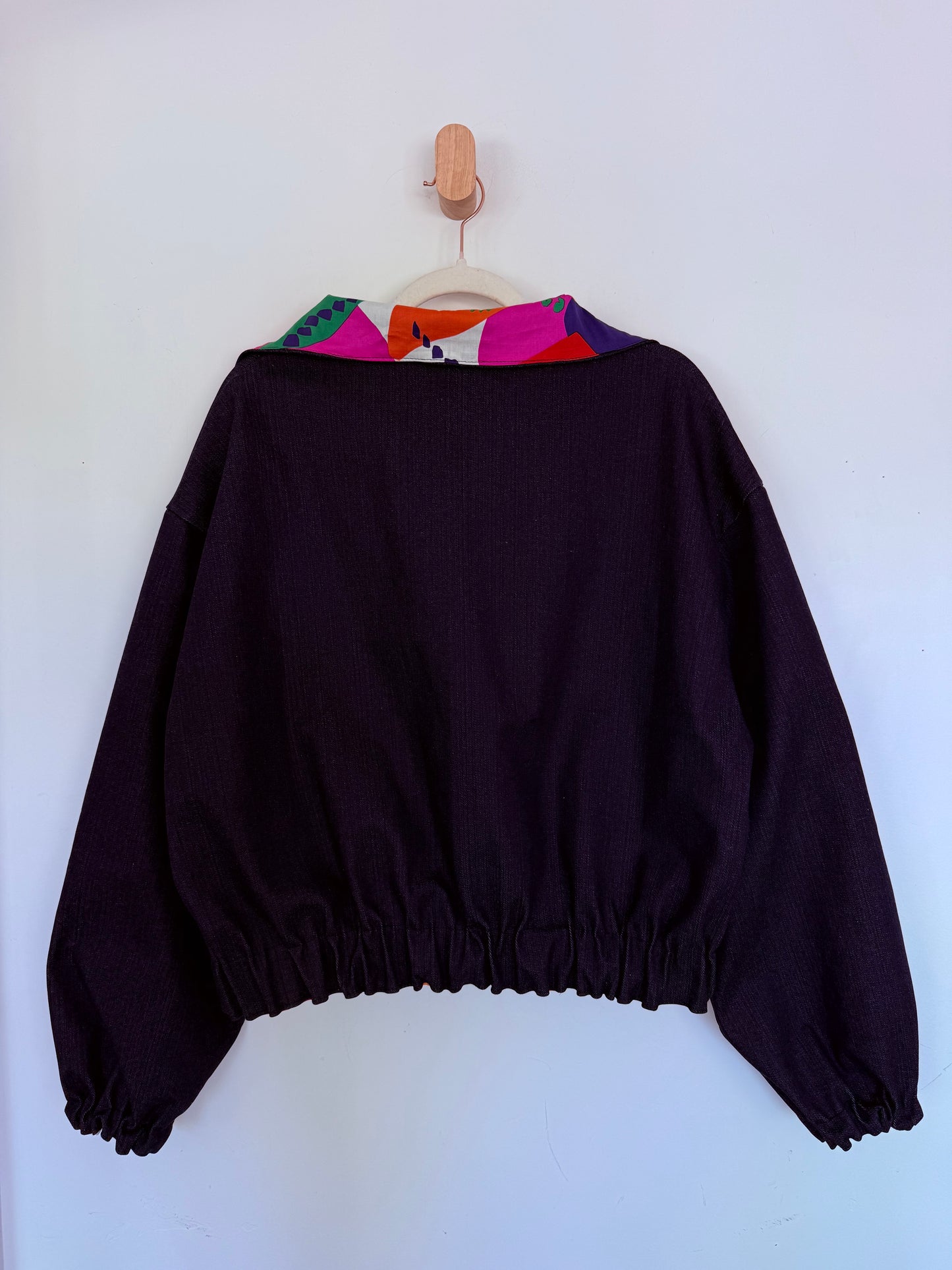 Reversible Upcycled Jacket - Cozy, Oversized & Handmade in San Diego