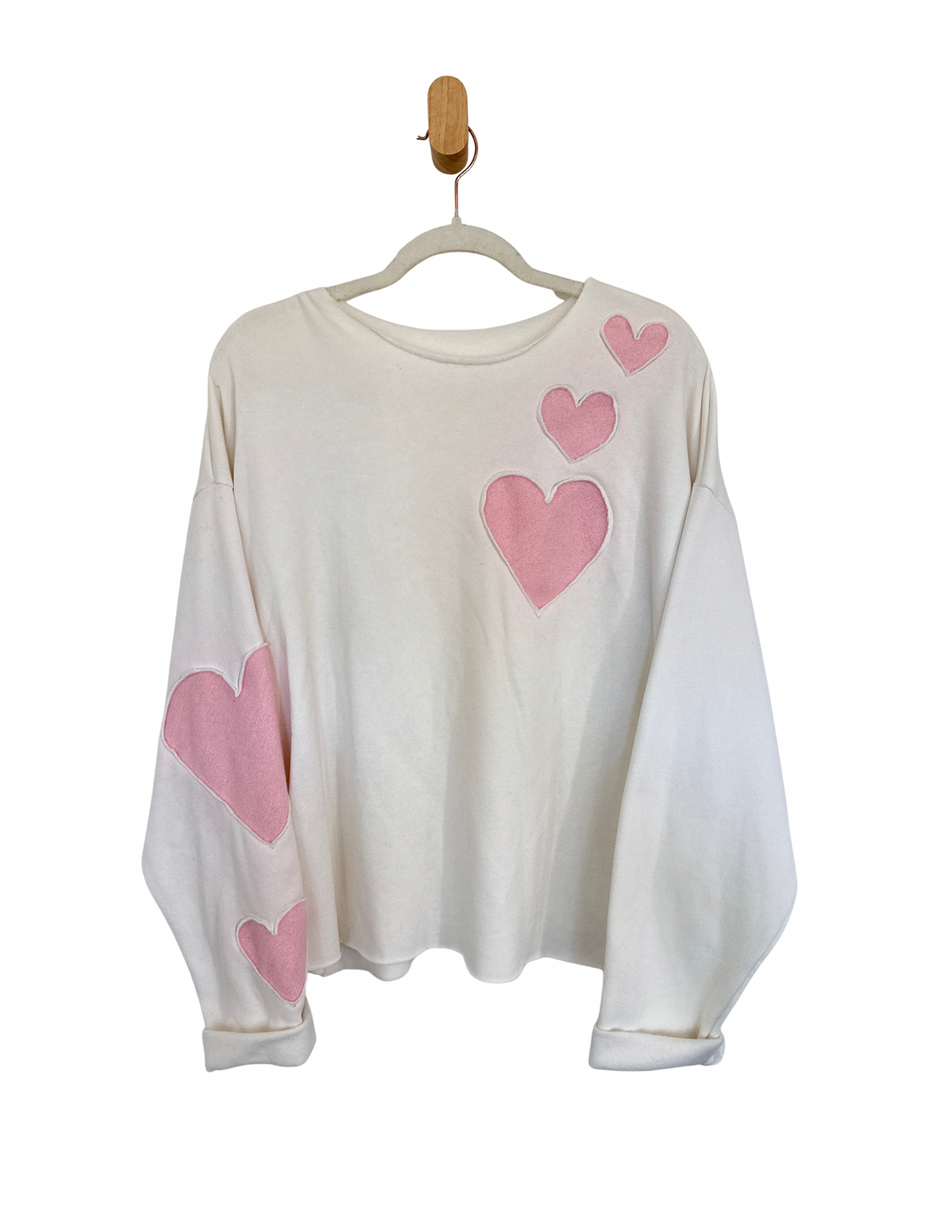 Wear Your Heart on Your Sleeve Sweatshirt
