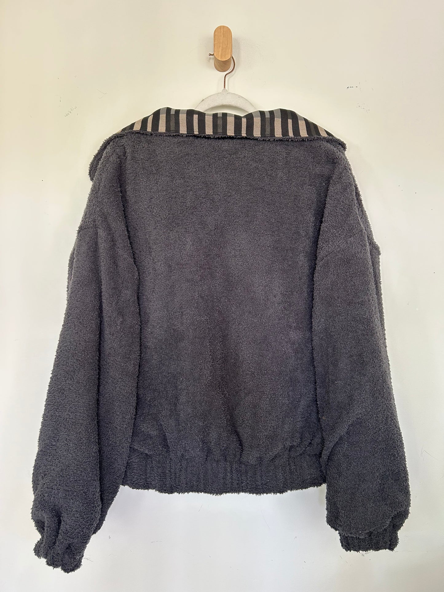 Reversible Upcycled Jacket - Cozy, Oversized & Handmade in San Diego