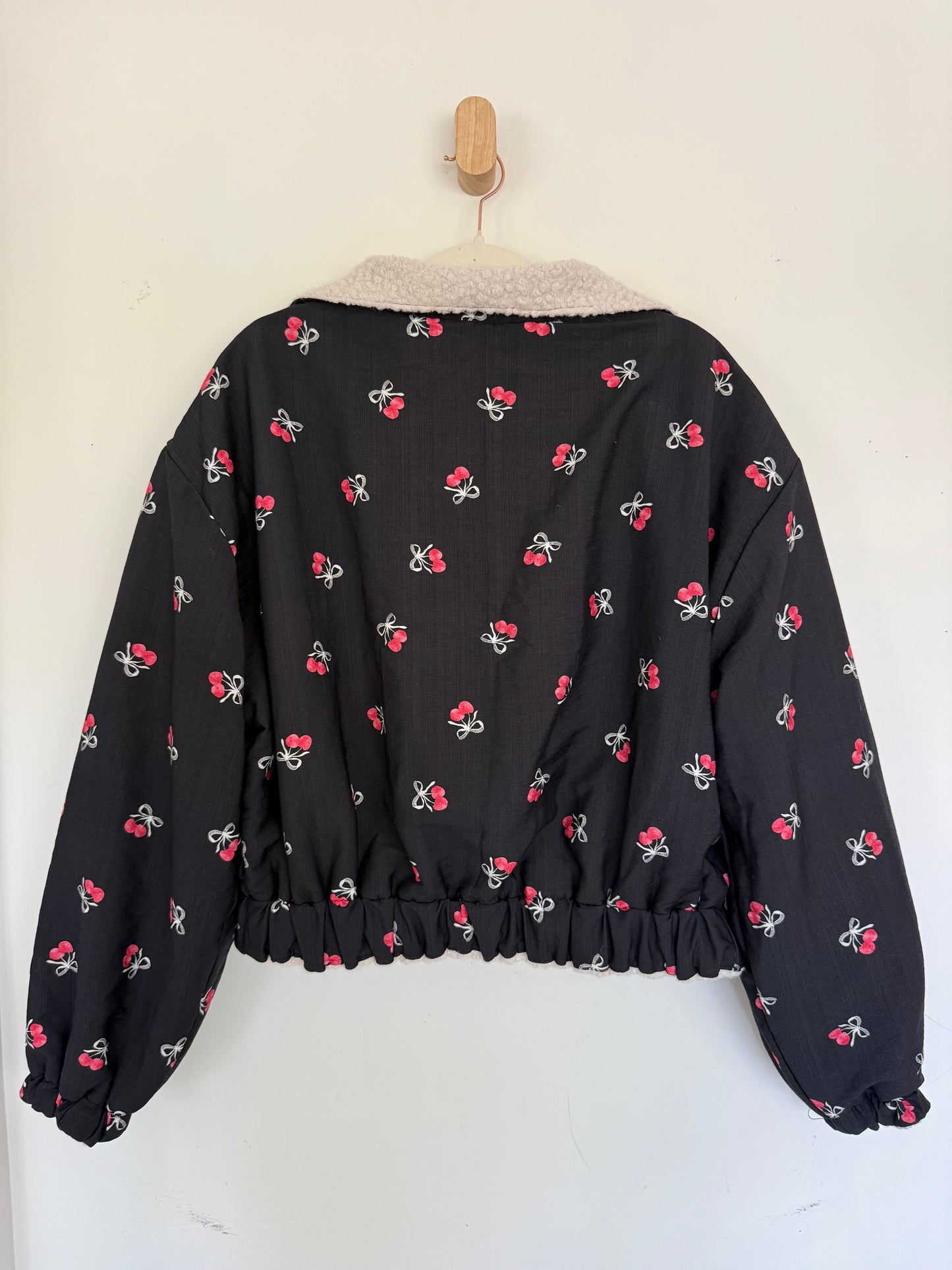 Reversible Upcycled Jacket - Cozy, Oversized & Handmade in San Diego