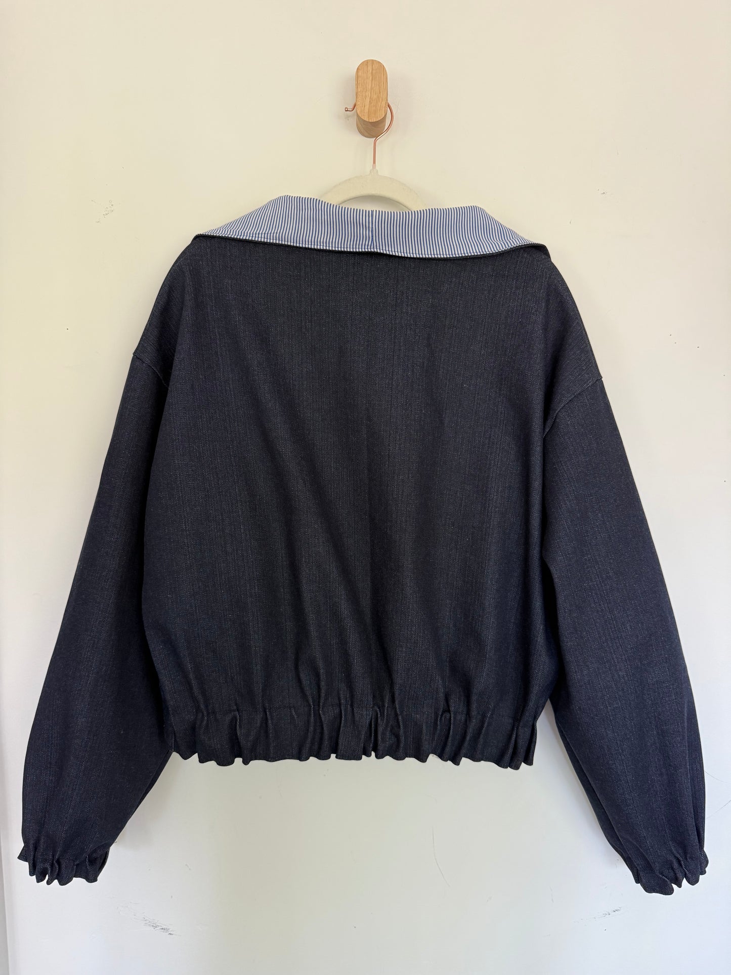 Reversible Upcycled Jacket - Cozy, Oversized & Handmade in San Diego