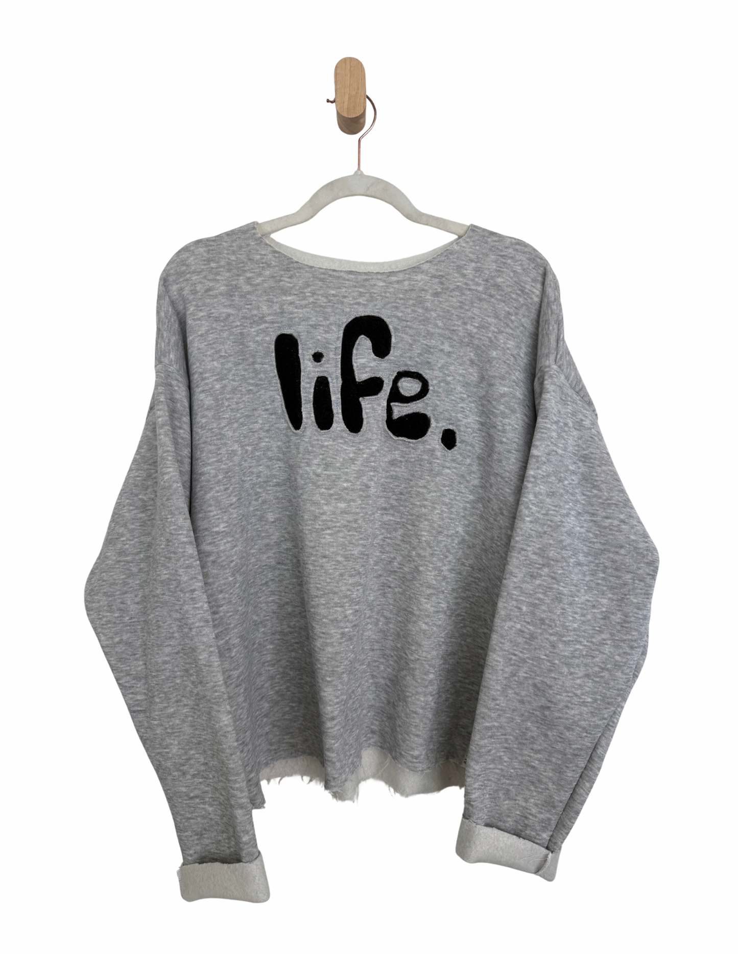 “Life.” Pullover Sweatshirt