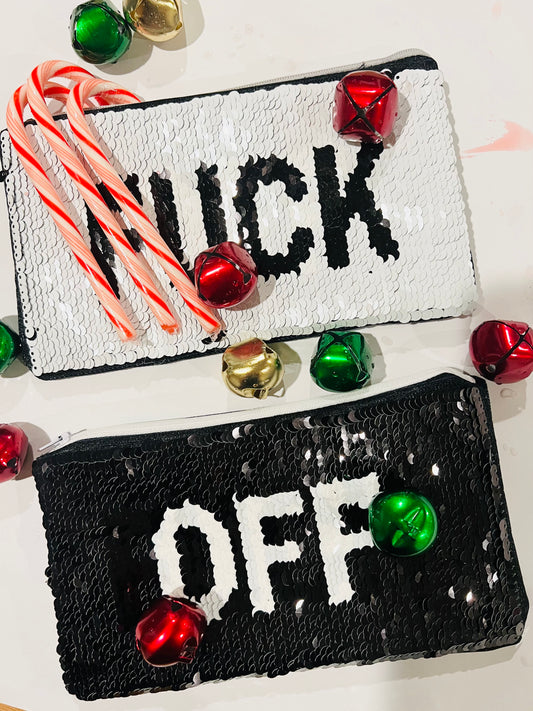 Fuck Off Zipper Pouch