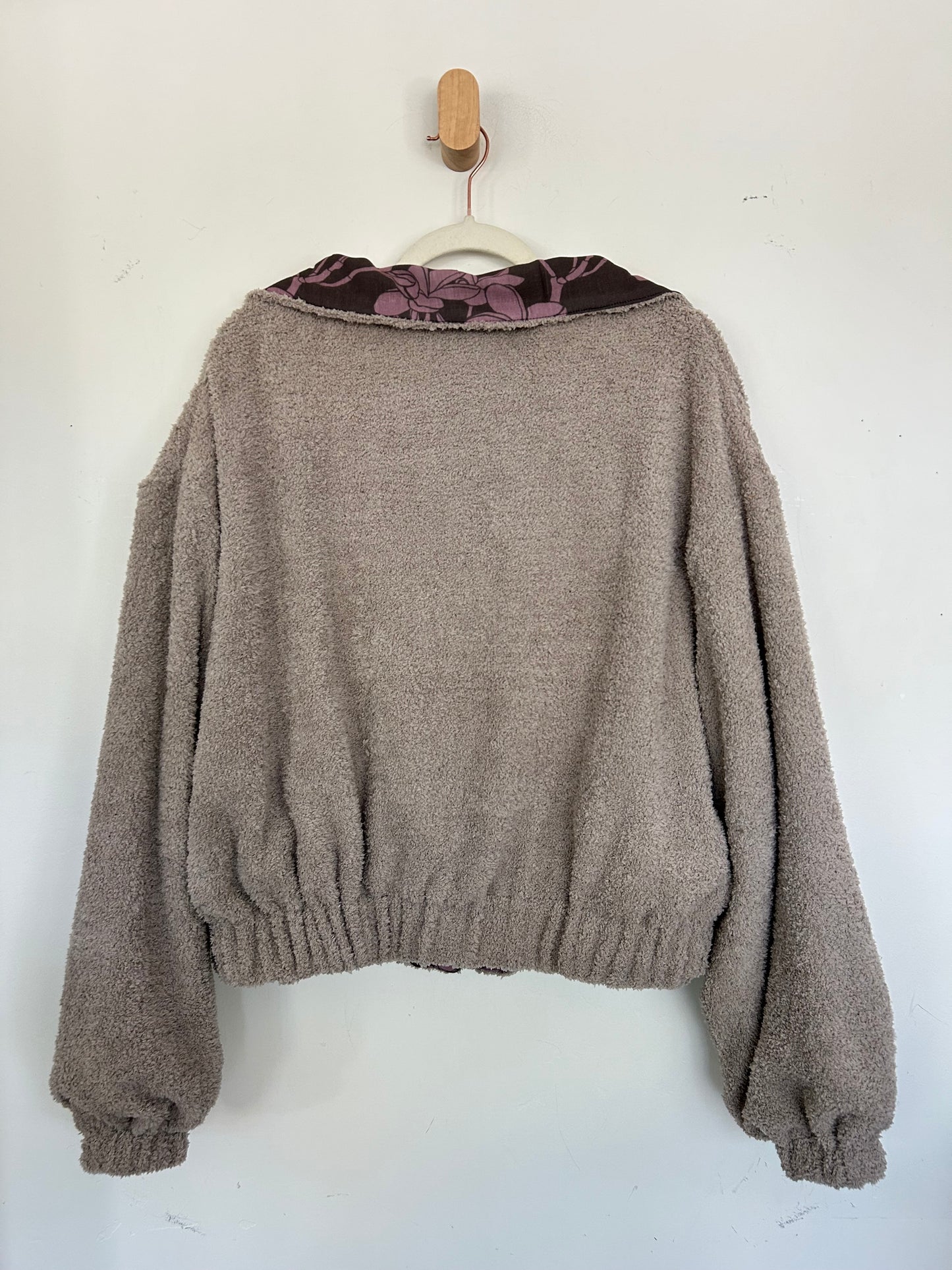 Reversible Upcycled Jacket - Cozy, Oversized & Handmade in San Diego
