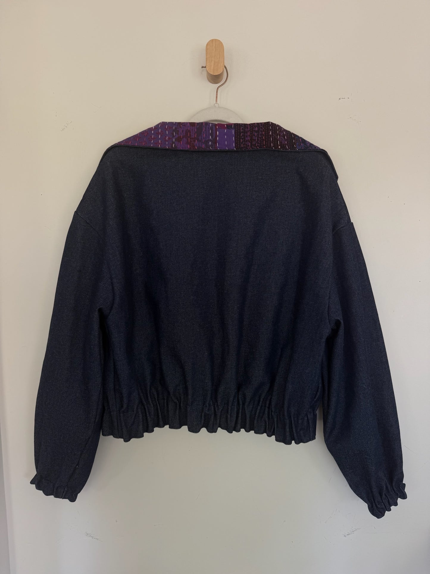 Reversible Upcycled Jacket - Cozy, Oversized & Handmade in San Diego