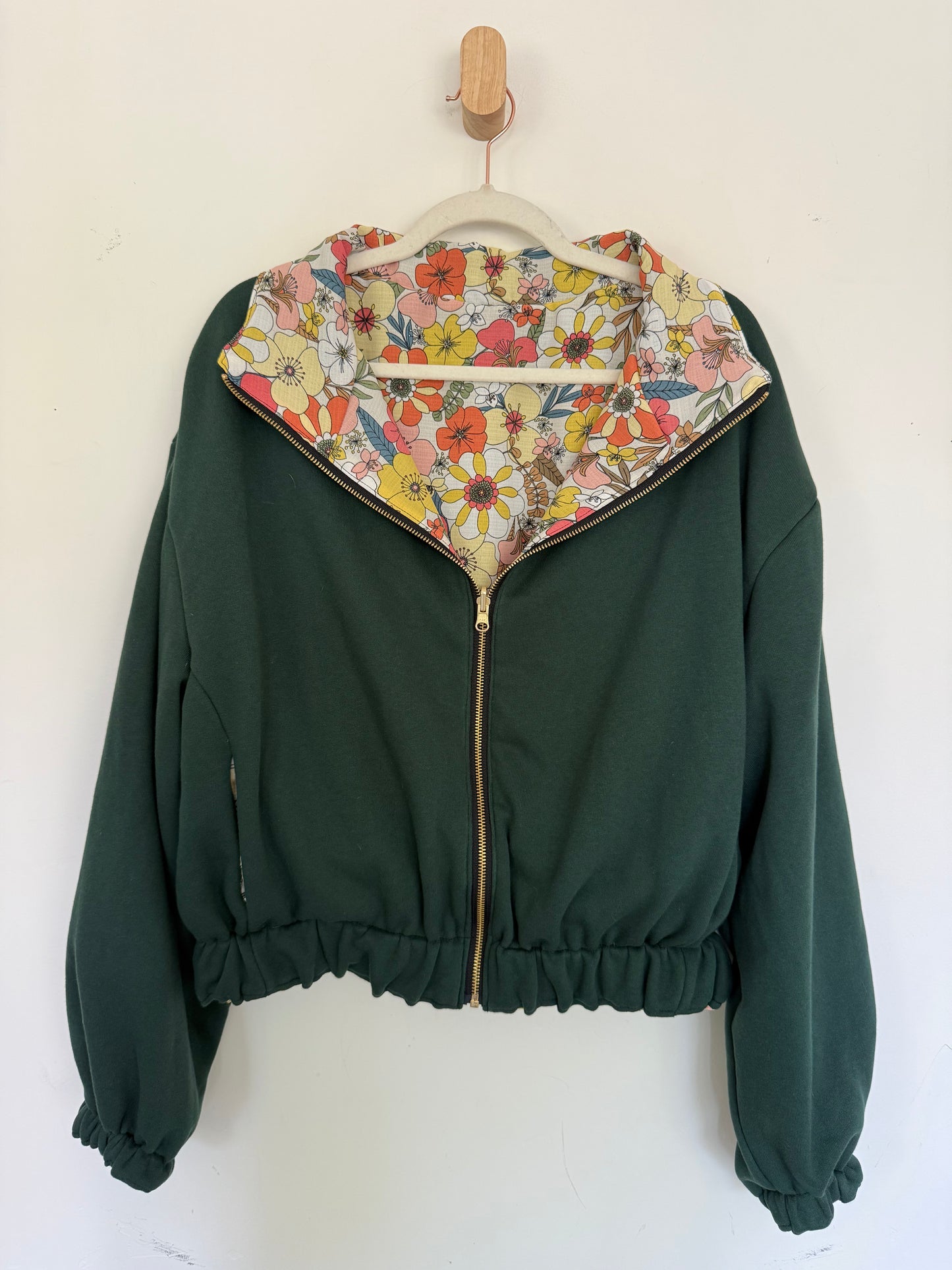 Reversible Upcycled Jacket - Cozy, Oversized & Handmade in San Diego