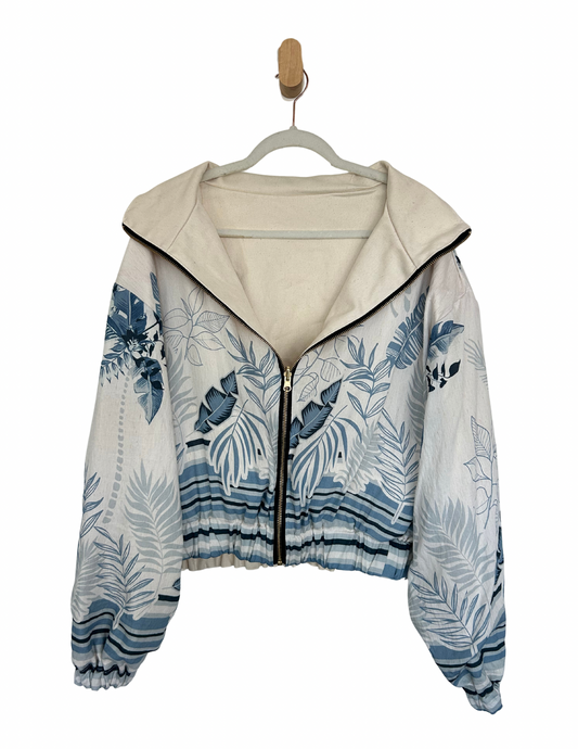 Reversible Upcycled Jacket - Cozy, Oversized & Handmade in San Diego