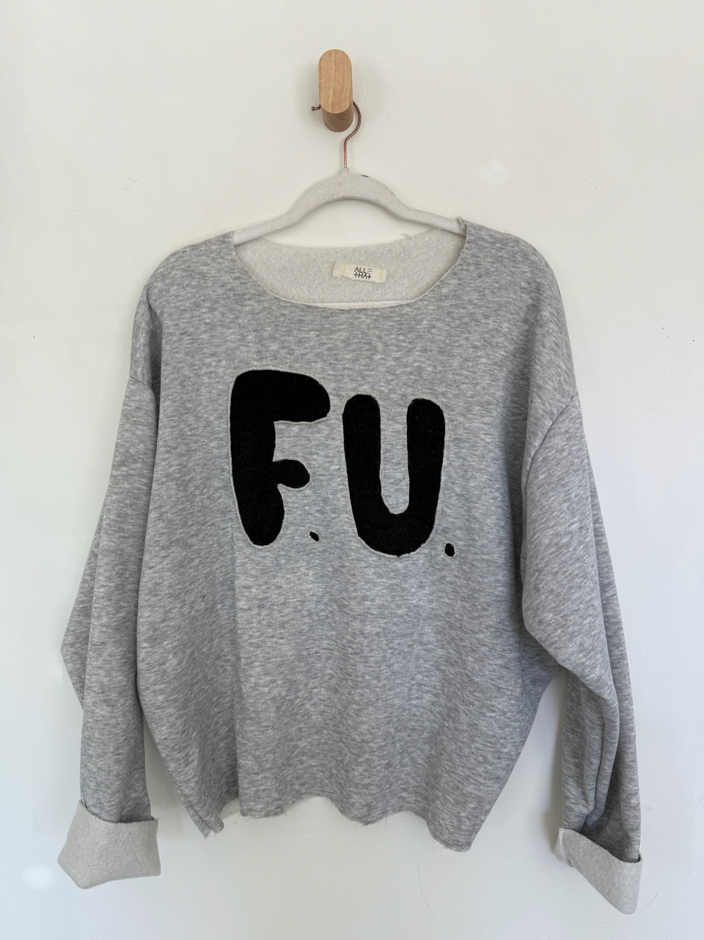 “Passive Protest” Pullover Sweatshirt (Customize Your Own!)