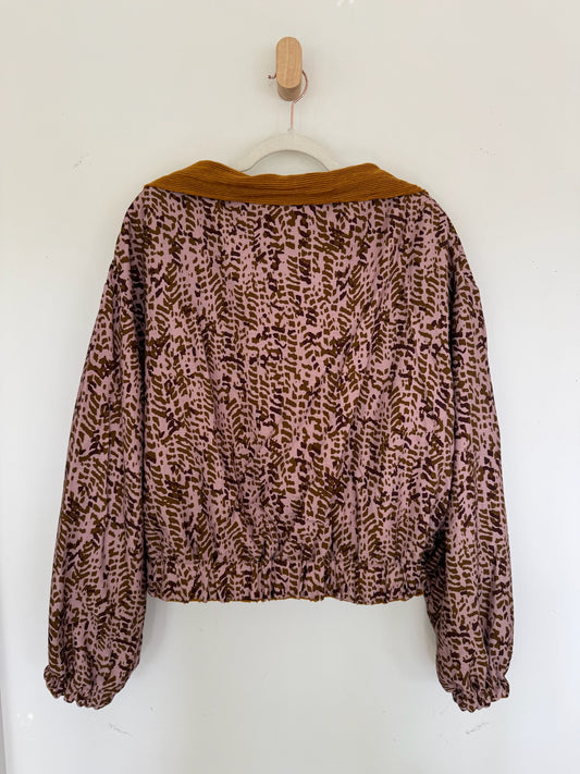 Reversible Upcycled Jacket - Cozy, Oversized & Handmade in San Diego