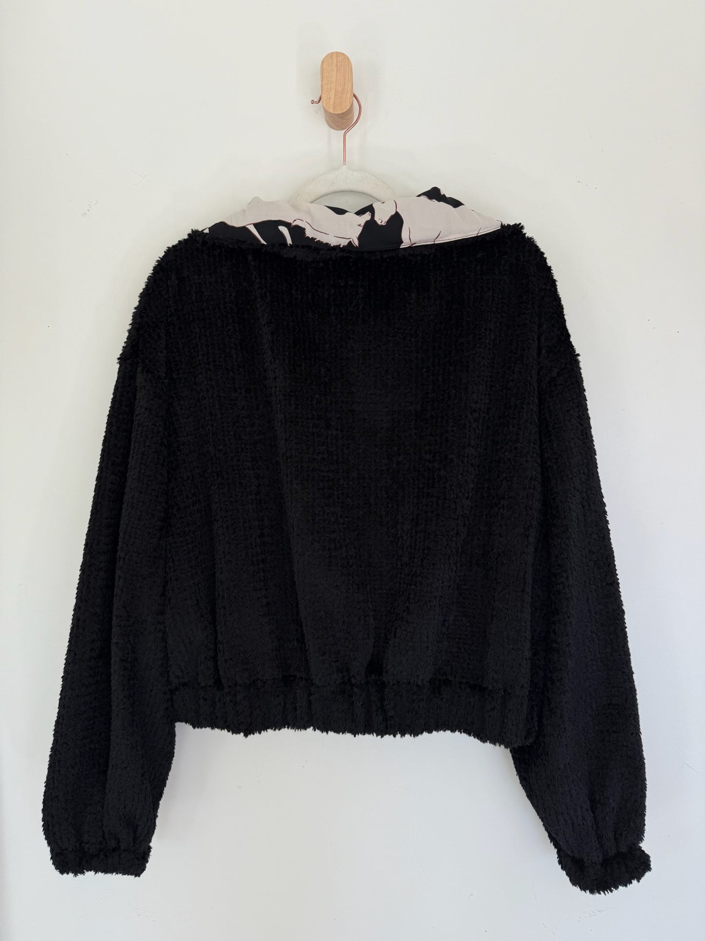Reversible Upcycled Jacket - Cozy, Oversized & Handmade in San Diego