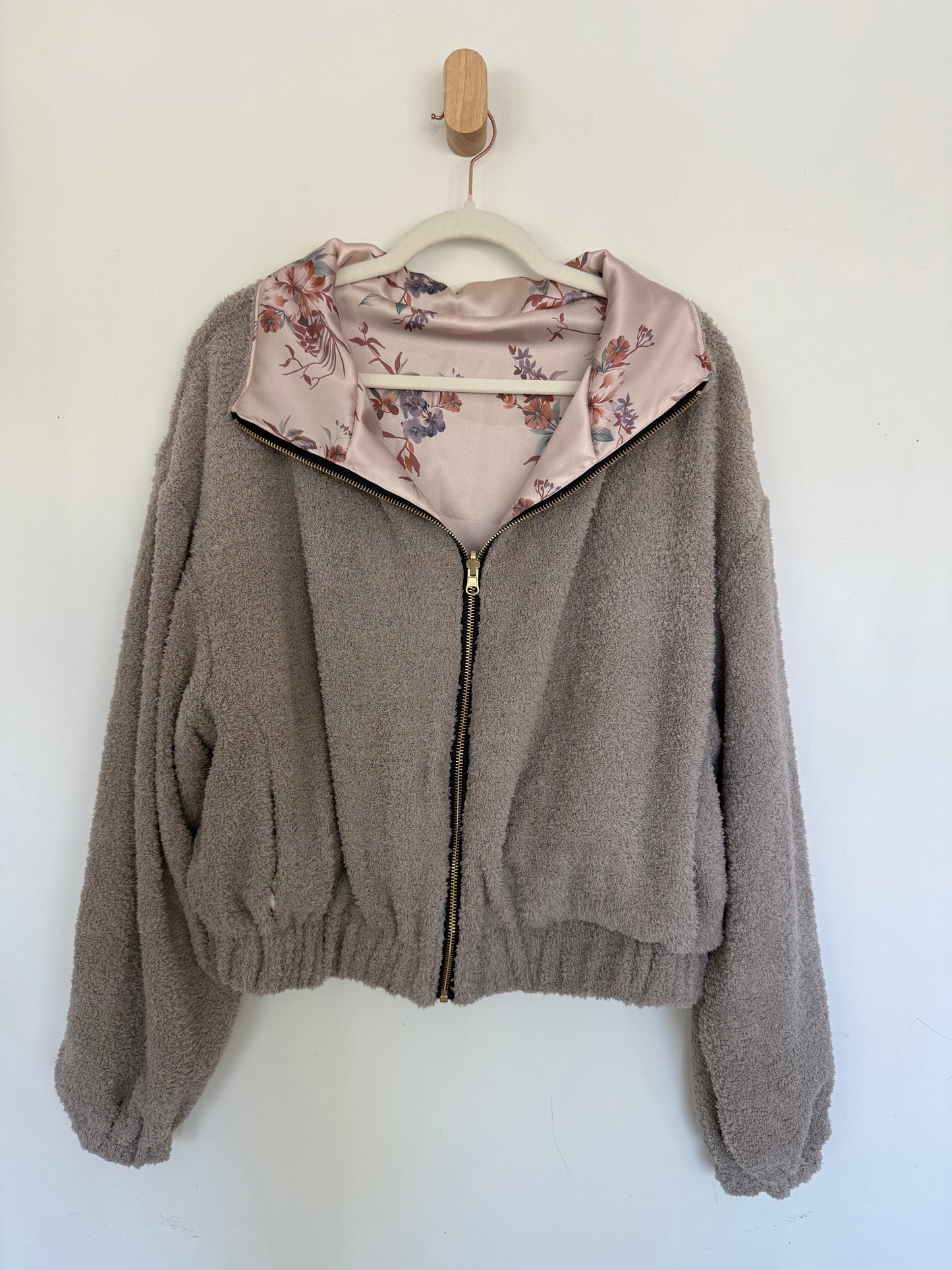 Reversible Upcycled Jacket - Cozy, Oversized & Handmade in San Diego