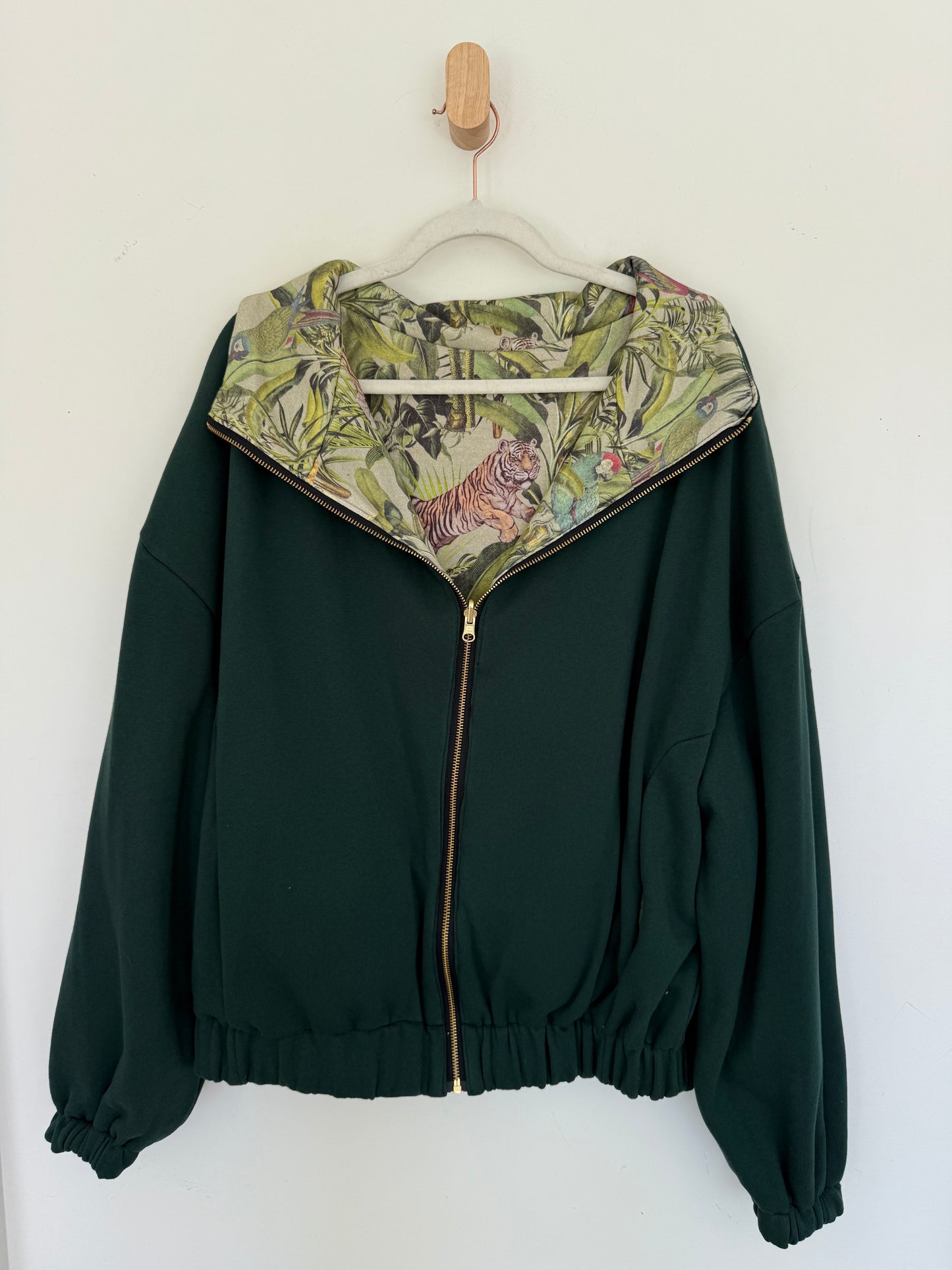 Reversible Upcycled Jacket - Cozy, Oversized & Handmade in San Diego