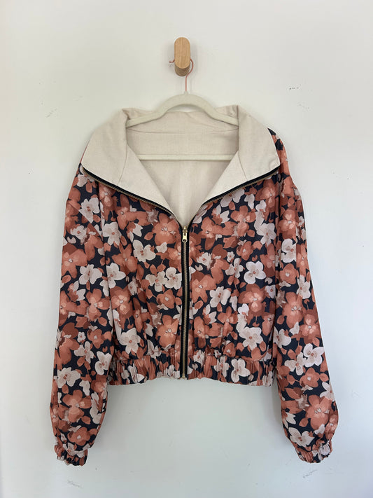 Reversible Upcycled Jacket - Cozy, Oversized & Handmade in San Diego