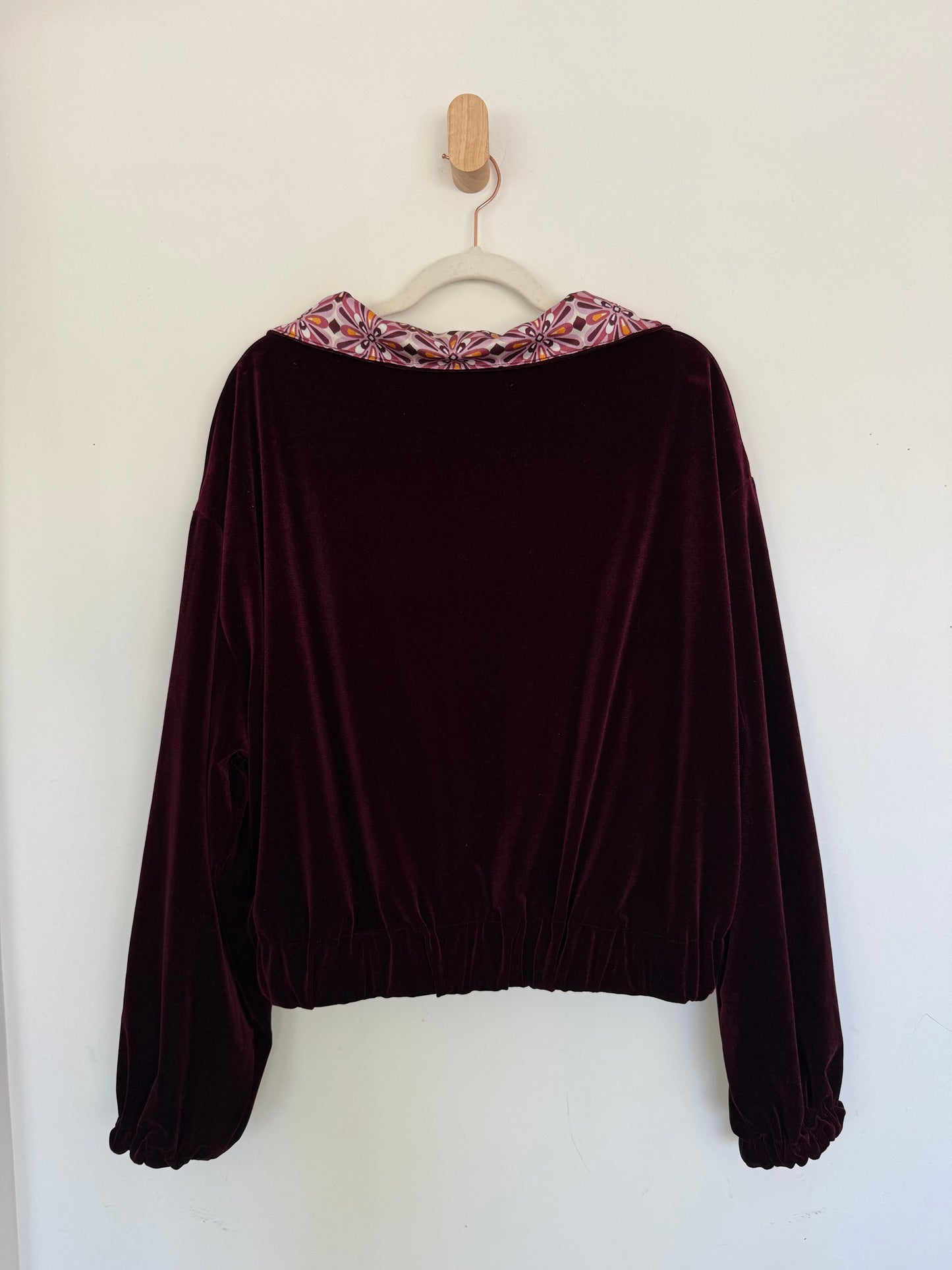 Reversible Upcycled Jacket - Cozy, Oversized & Handmade in San Diego
