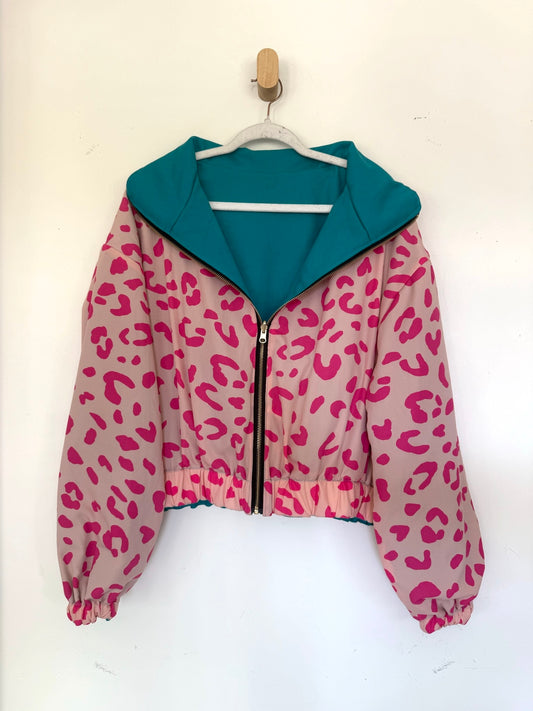 Reversible Upcycled Jacket - Cozy, Oversized & Handmade in San Diego