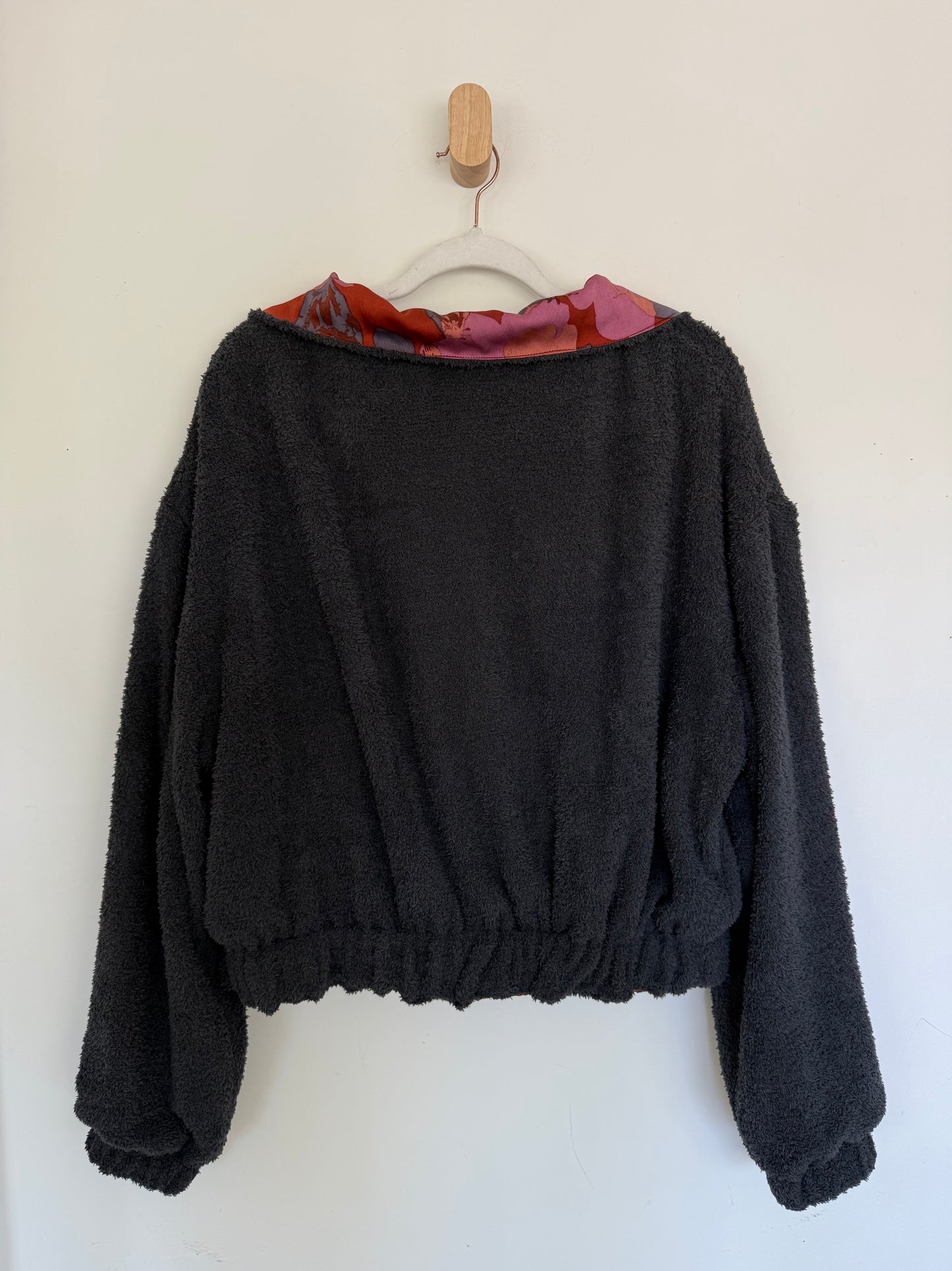 Reversible Upcycled Jacket - Cozy, Oversized & Handmade in San Diego