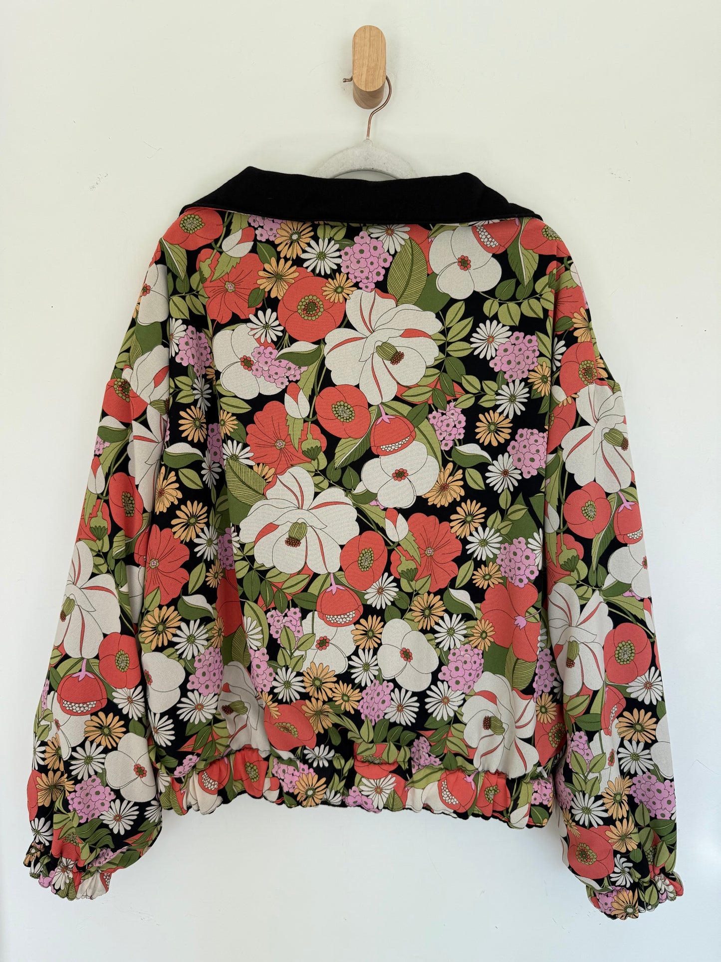Reversible Upcycled Jacket - Cozy, Oversized & Handmade in San Diego