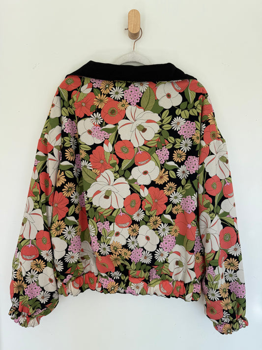 Reversible Upcycled Jacket - Cozy, Oversized & Handmade in San Diego